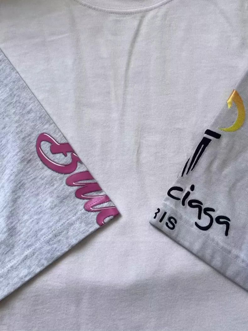 Balenciaga Balenciaga Paris Embroidered Short Sleeve TShirt-2506 Size US S / EU 44-46 / 1 - 4 Thumbnail