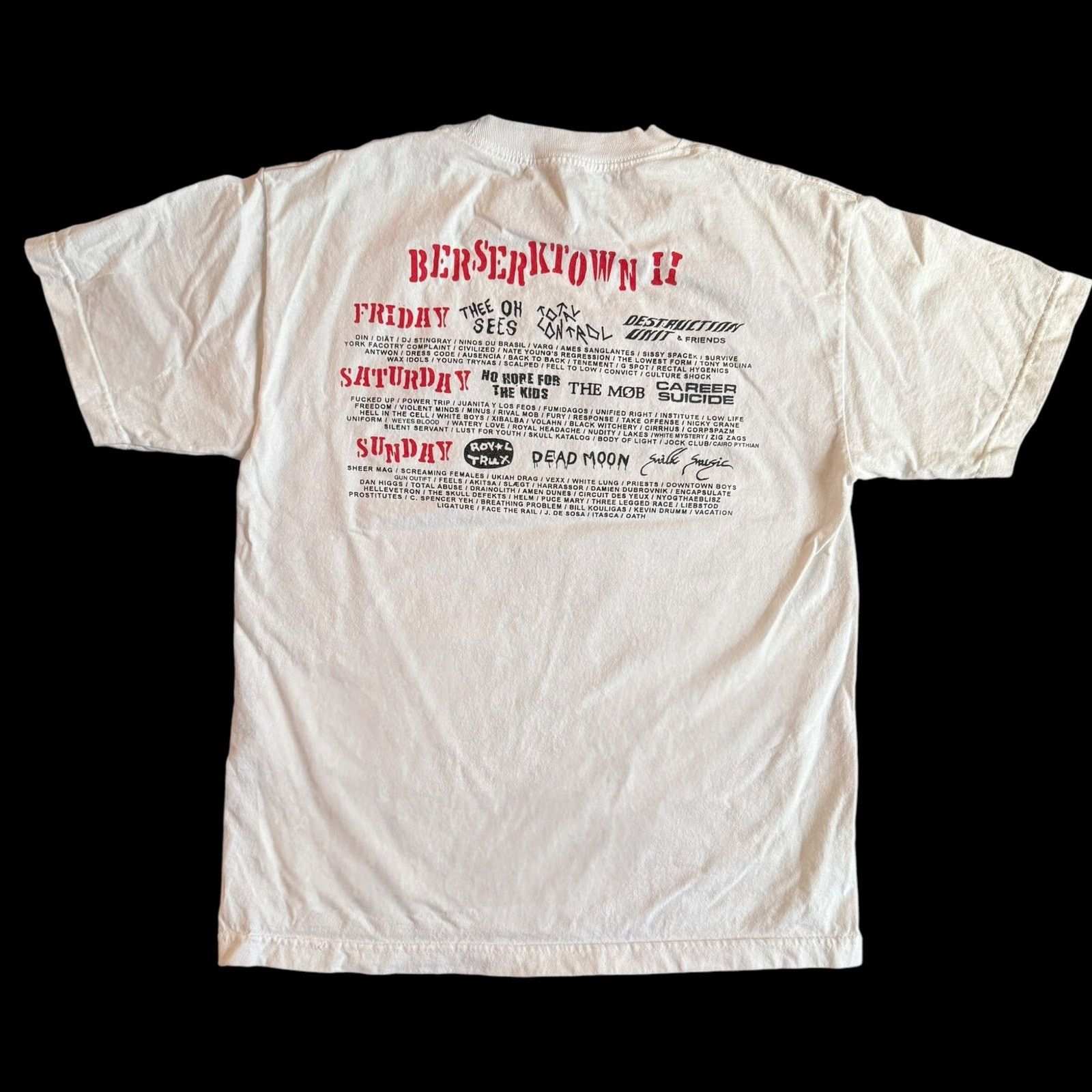 Band Tees Berserkertown II Music Festival Shirt Size M Size US M / EU 48-50 / 2 - 3 Thumbnail