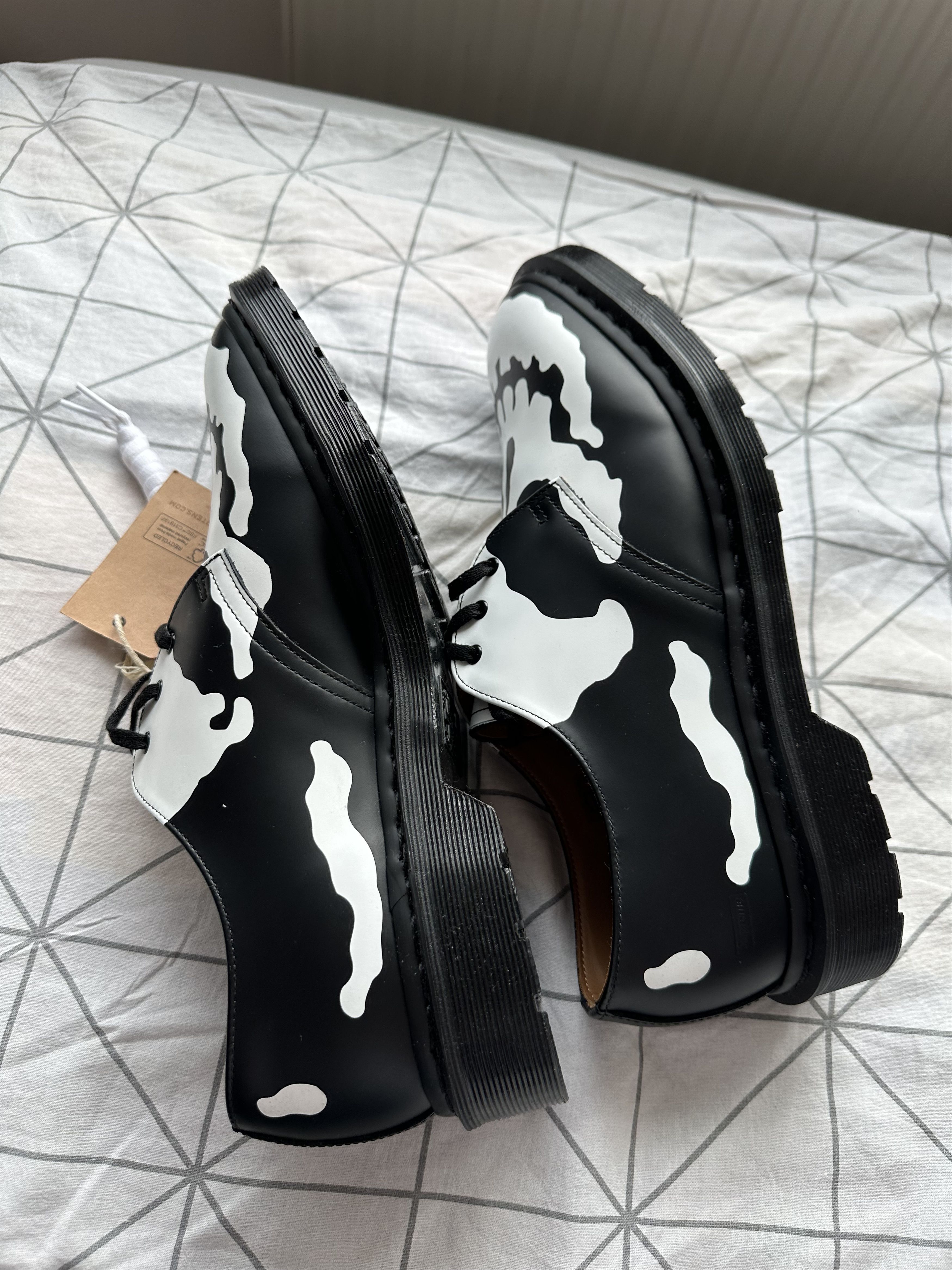 Dr. Martens × Supreme FW25 Supreme x Dr. Martens 1461 3-Eye Shoe Black Skull Size US 12 / EU 45 - 10 Thumbnail