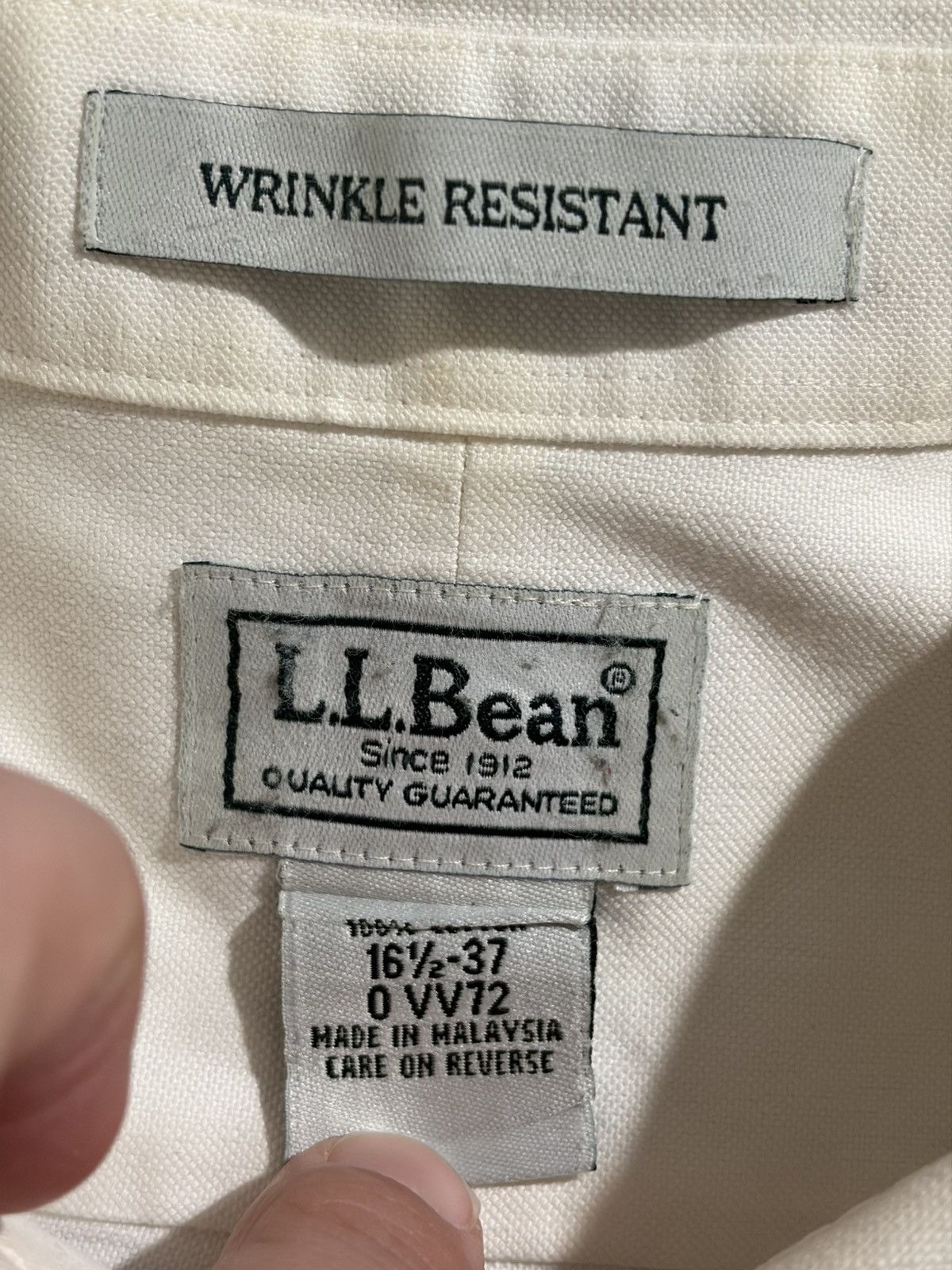 L.L. Bean L.L. Bean Dress Shirt Mens Wrinkle Resistant Button Down Size US L / EU 52-54 / 3 - 6 Thumbnail