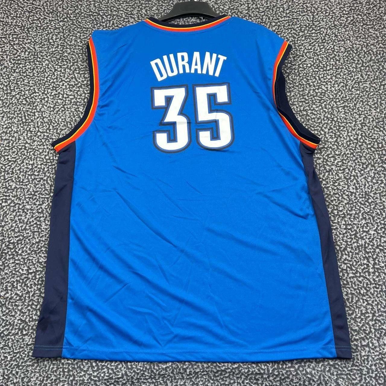 Adidas Oklahoma City Thunder Durant #35 Jersey Shirt Men NBA 2XL Size US XXL / EU 58 / 5 - 2 Thumbnail