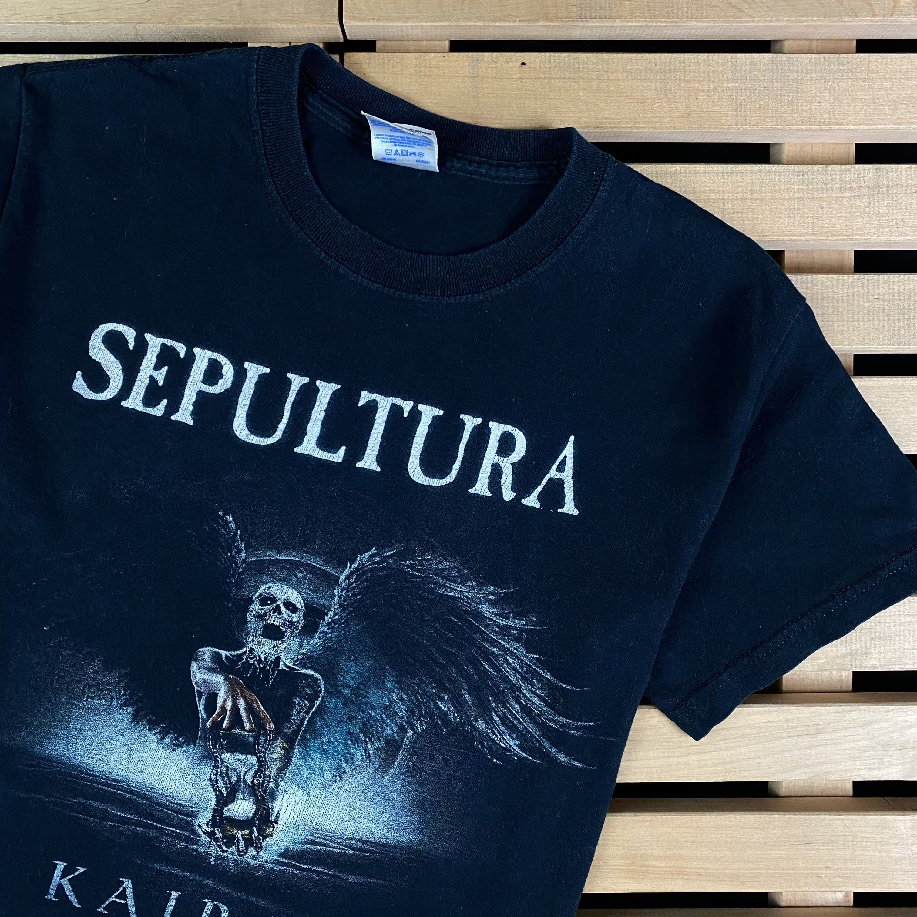 Band Tees Mens Vintage T Shirt Sepultura Kairos Size S Size US S / EU 44-46 / 1 - 2 Thumbnail