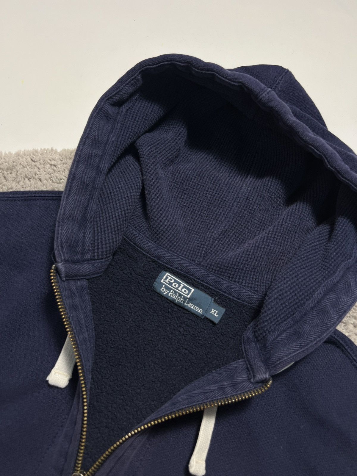 Polo Ralph Lauren Vintage Polo Ralph Lauren Zip UP Hoodie Size US XL / EU 56 / 4 - 7 Thumbnail