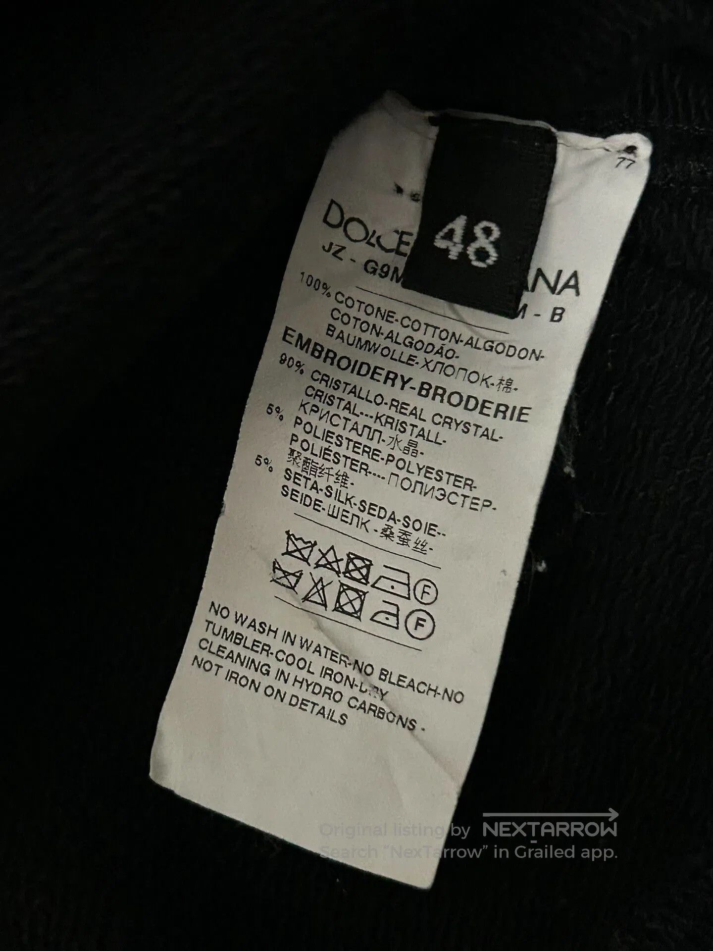 Dolce & Gabbana Dolce & Gabbana Logo Sweatshirt. Size US M / EU 48-50 / 2 - 7 Thumbnail