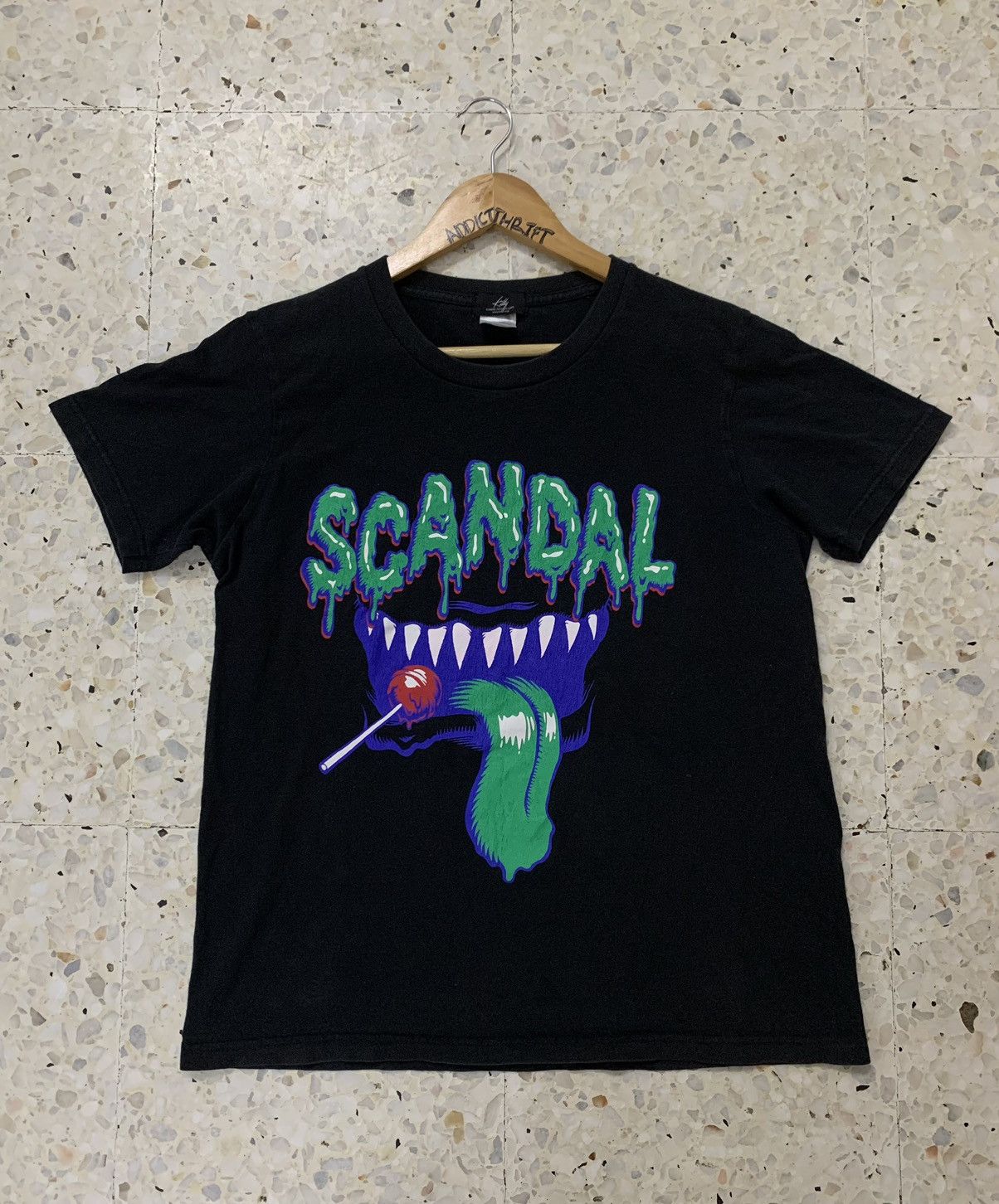 Japanese Brand × Vintage VINTAGE KITTY SCANDAL SPELLOUT BIG LOGO Size US L / EU 52-54 / 3 - 1 Thumbnail