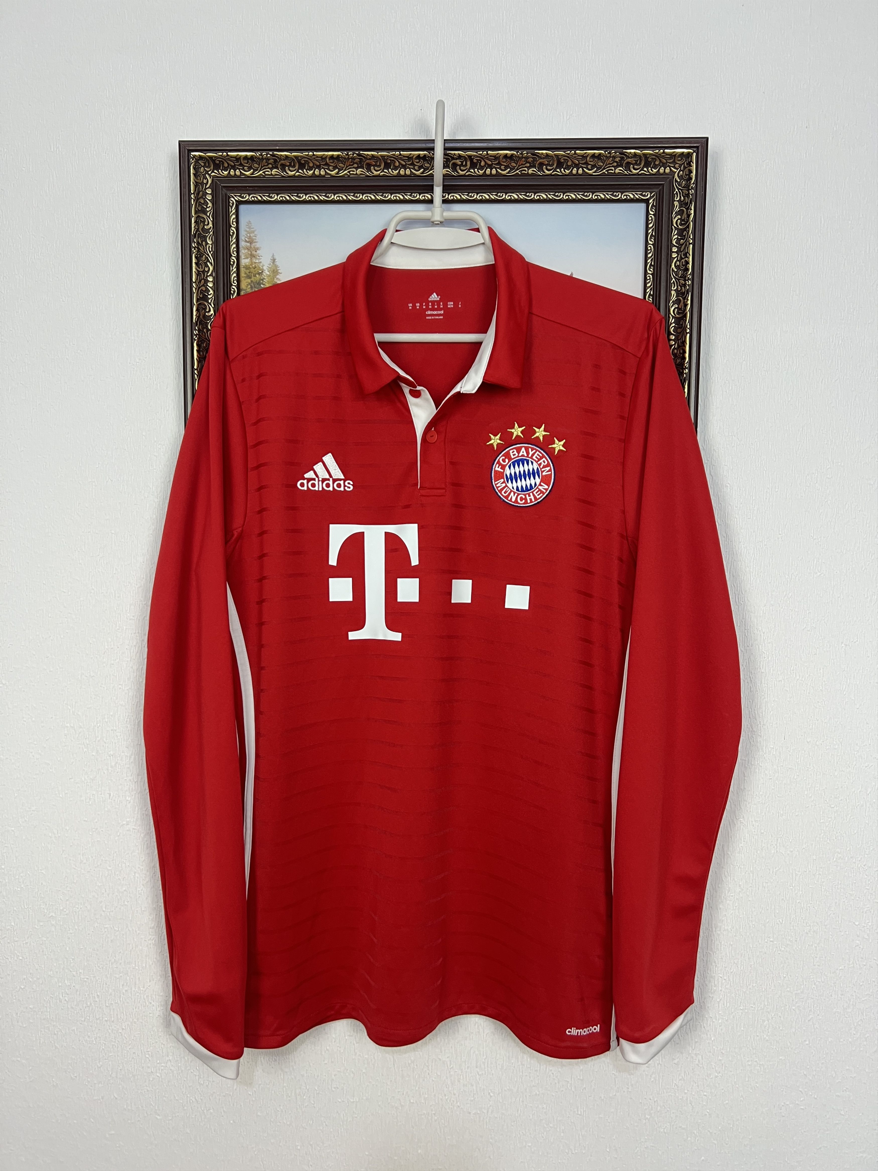 Adidas Bayern Munich Home football shirt 2016 Soccer Adidas Size US M / EU 48-50 / 2 - 1 Thumbnail