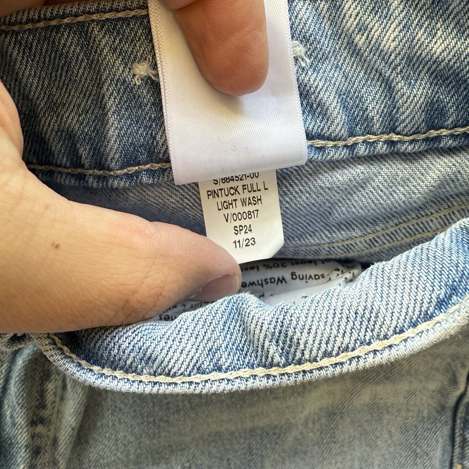Banana Republic Banana Republic Pintuck Jeans Women's 30 Flare Bell Bottom Size 30" / US 8 / IT 44 - 6 Thumbnail