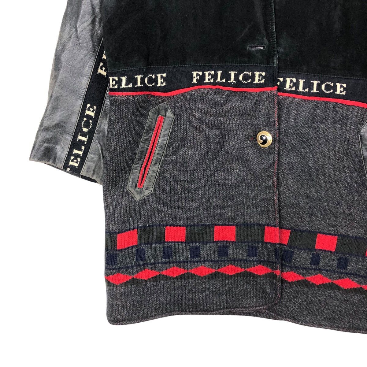 Japanese Brand 📌Vintage Soft Leather Biker Jacket Felice Issey Miyake Size US M / EU 48-50 / 2 - 6 Thumbnail