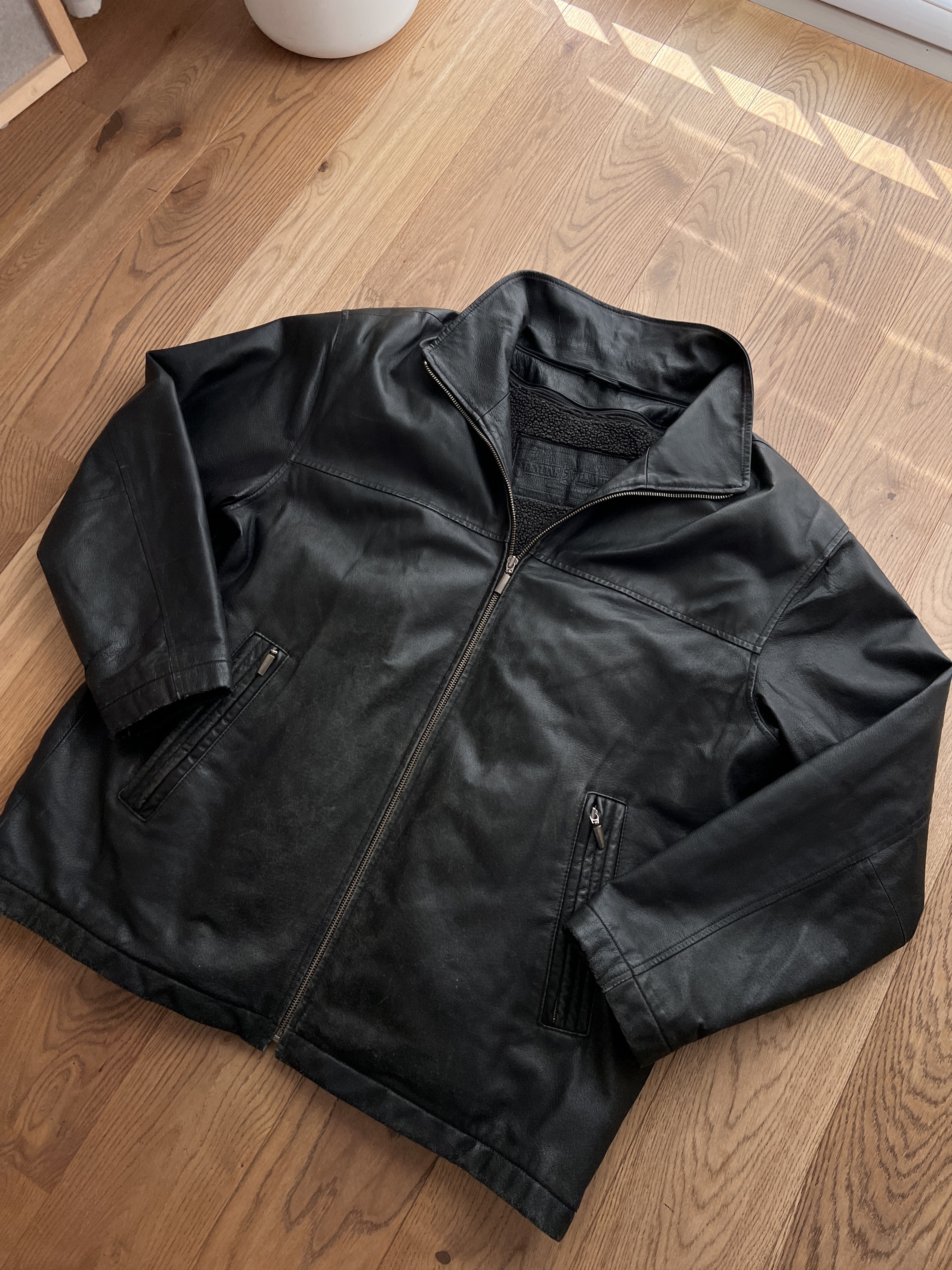 Hysteric Glamour 90s real leather jacket coat boxy fit y2k avant garde opium Size US XL / EU 56 / 4 - 25 Thumbnail