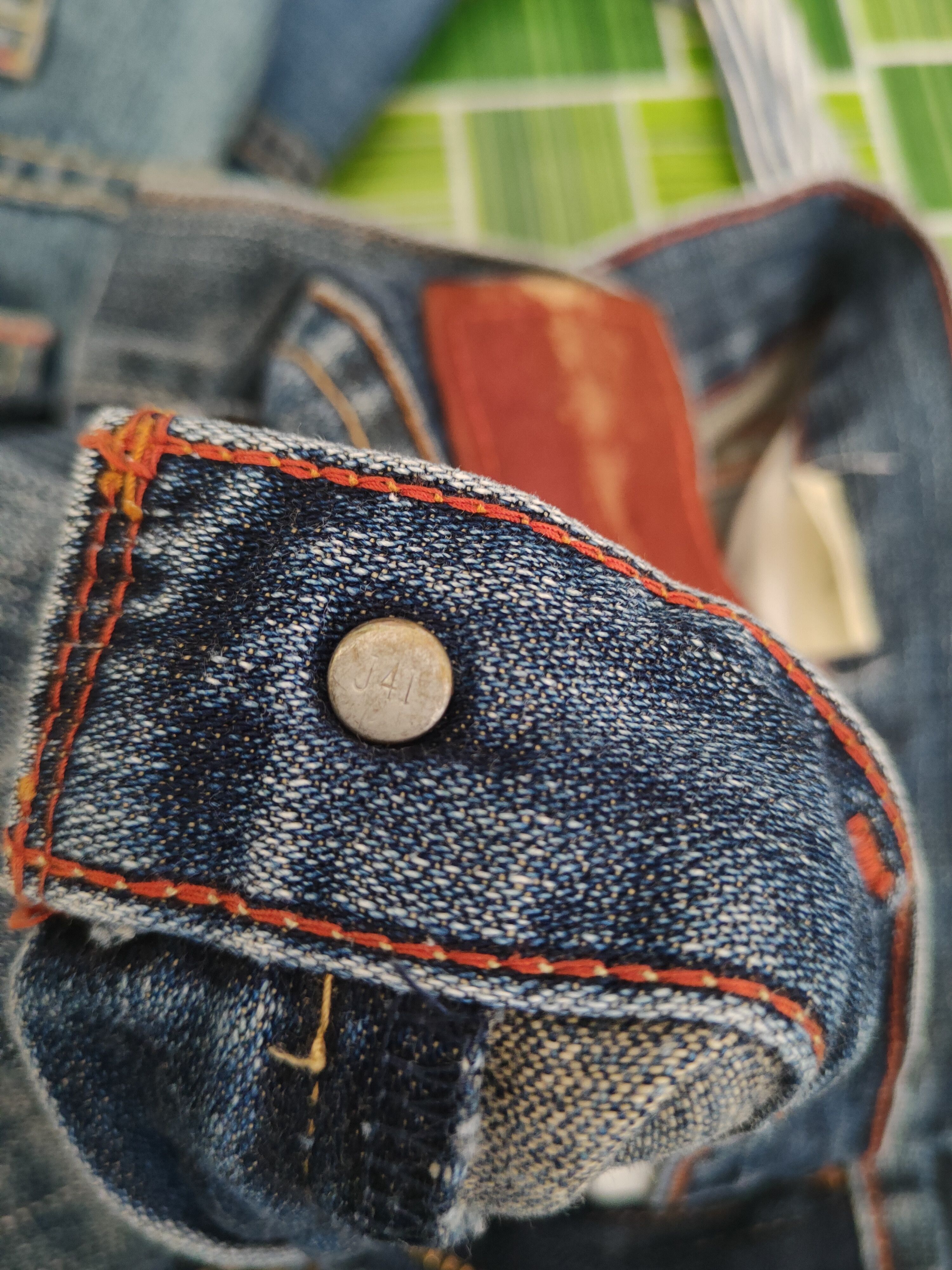 Levi's Levi's Blue Distressed Ripped Jeans #S2925 Size US 31 - 15 Thumbnail