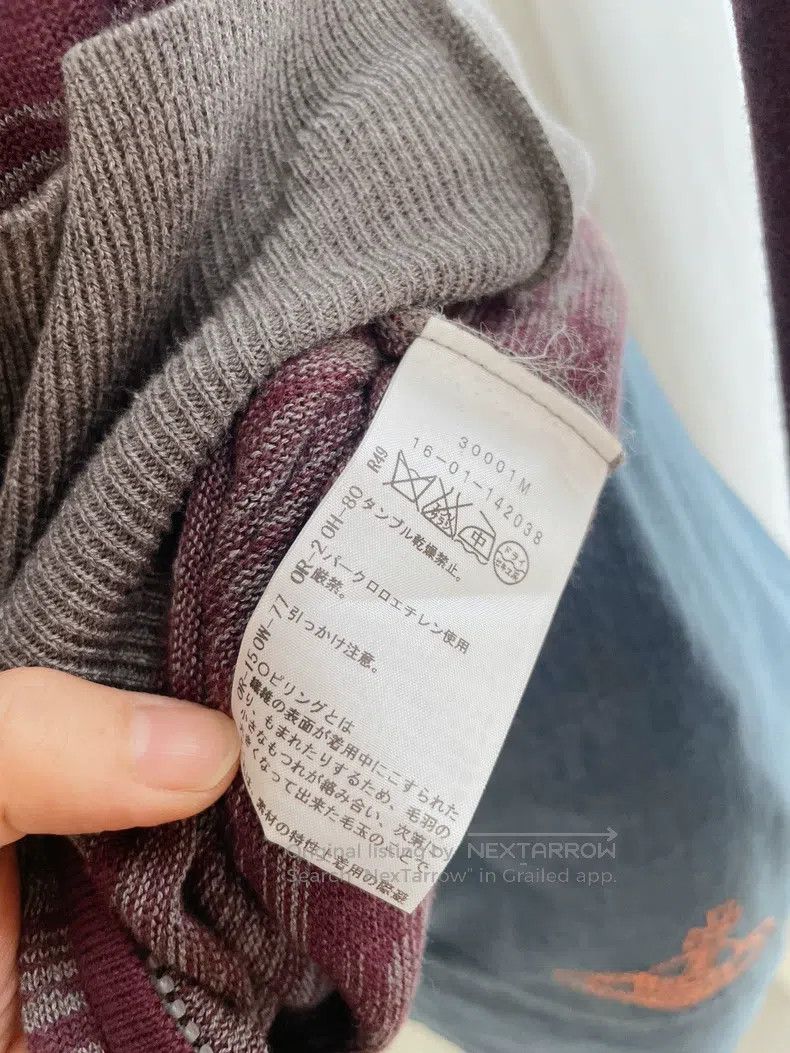 Vivienne Westwood Vivienne Westwood One-Shoulder Drop Shoulder Thin Knitted Size M / US 6-8 / IT 42-44 - 8 Thumbnail