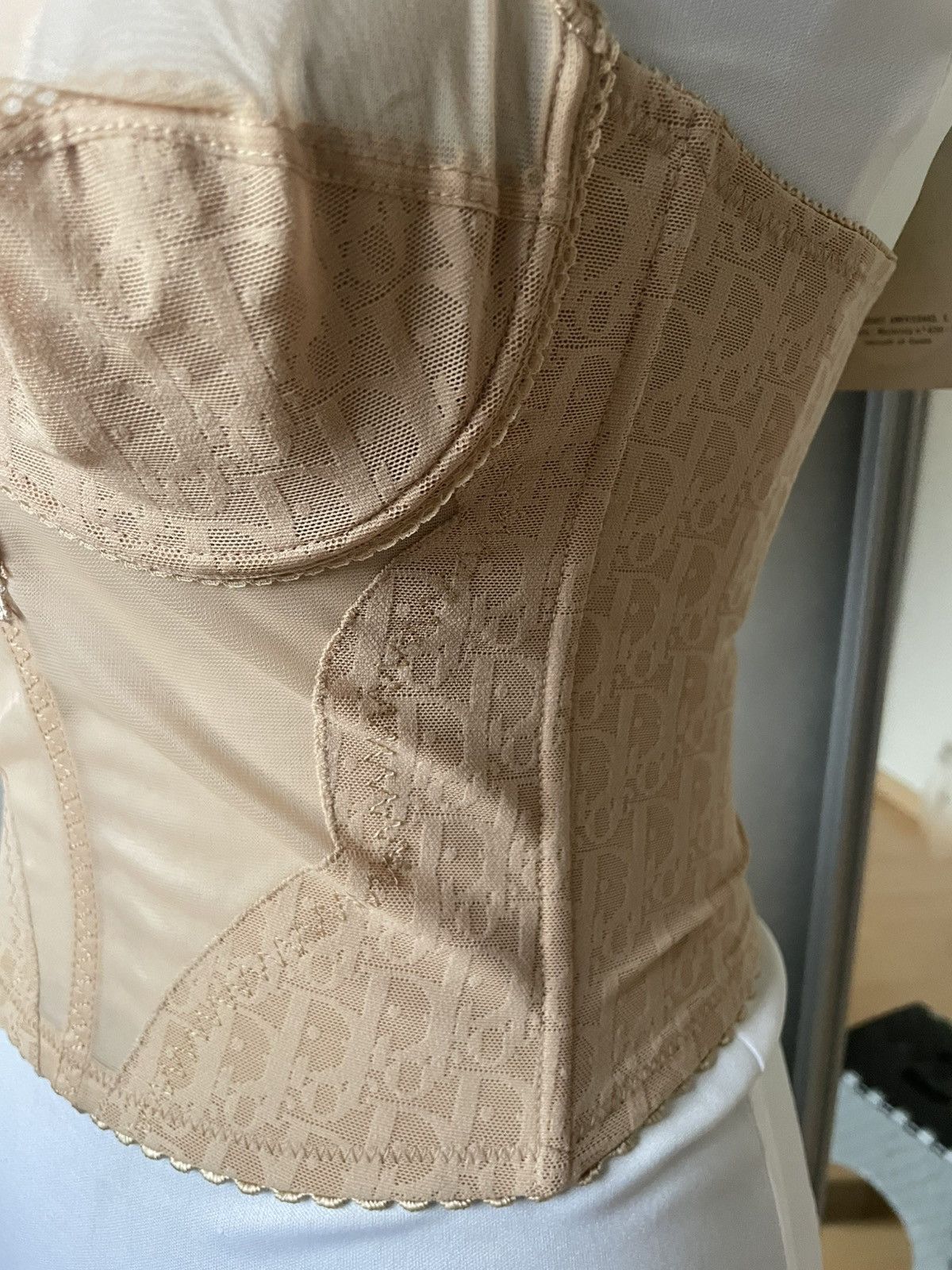 Dior CHRISTIAN DIOR BUSTIER CORSET MONOGRAM Size XS / US 0-2 / IT 36-38 - 3 Thumbnail