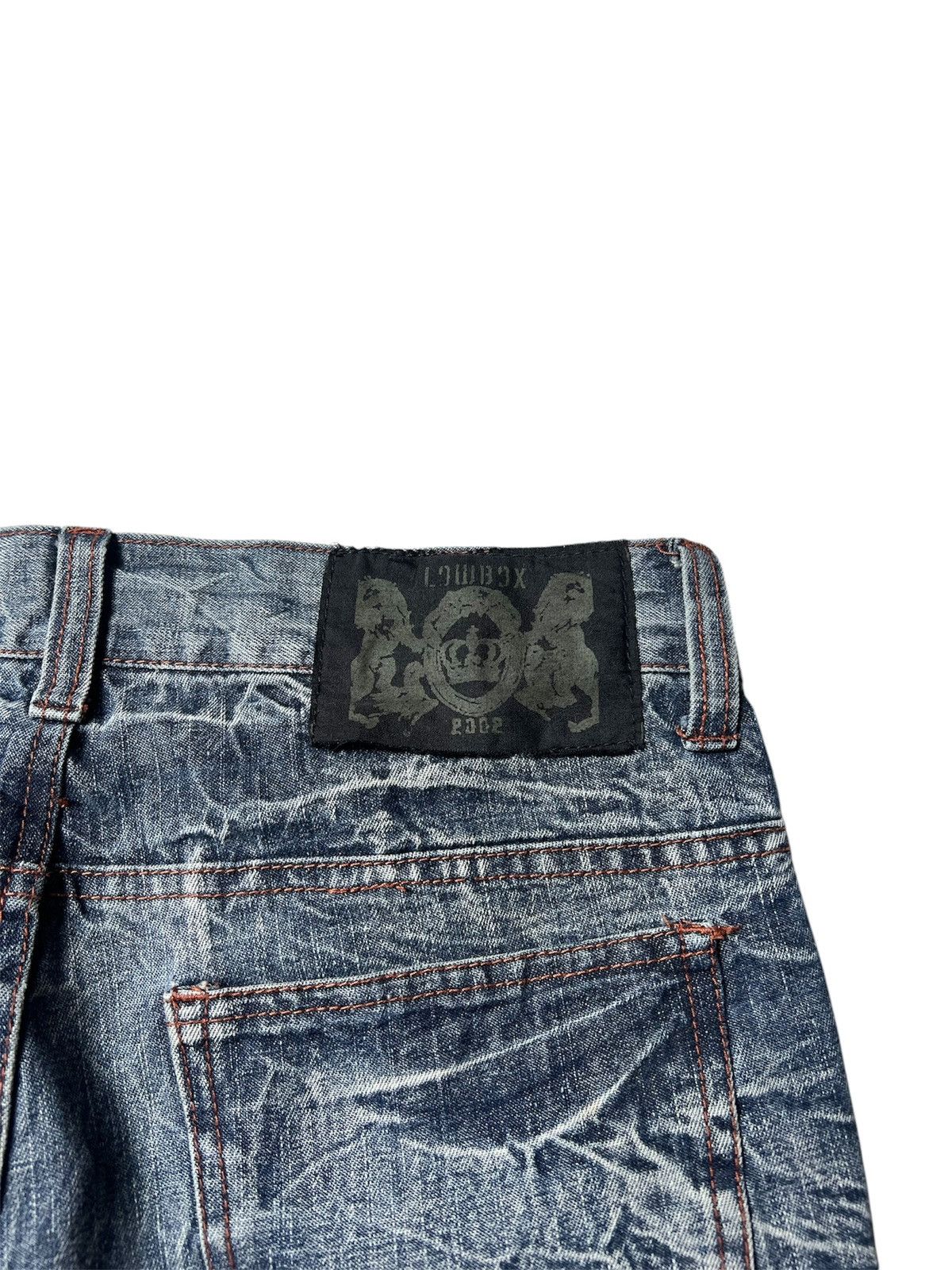 LOWBOX Crazy Lowbox Gothic Distressed Grunge Punk Style Pants Size US 30 / EU 46 - 7 Thumbnail