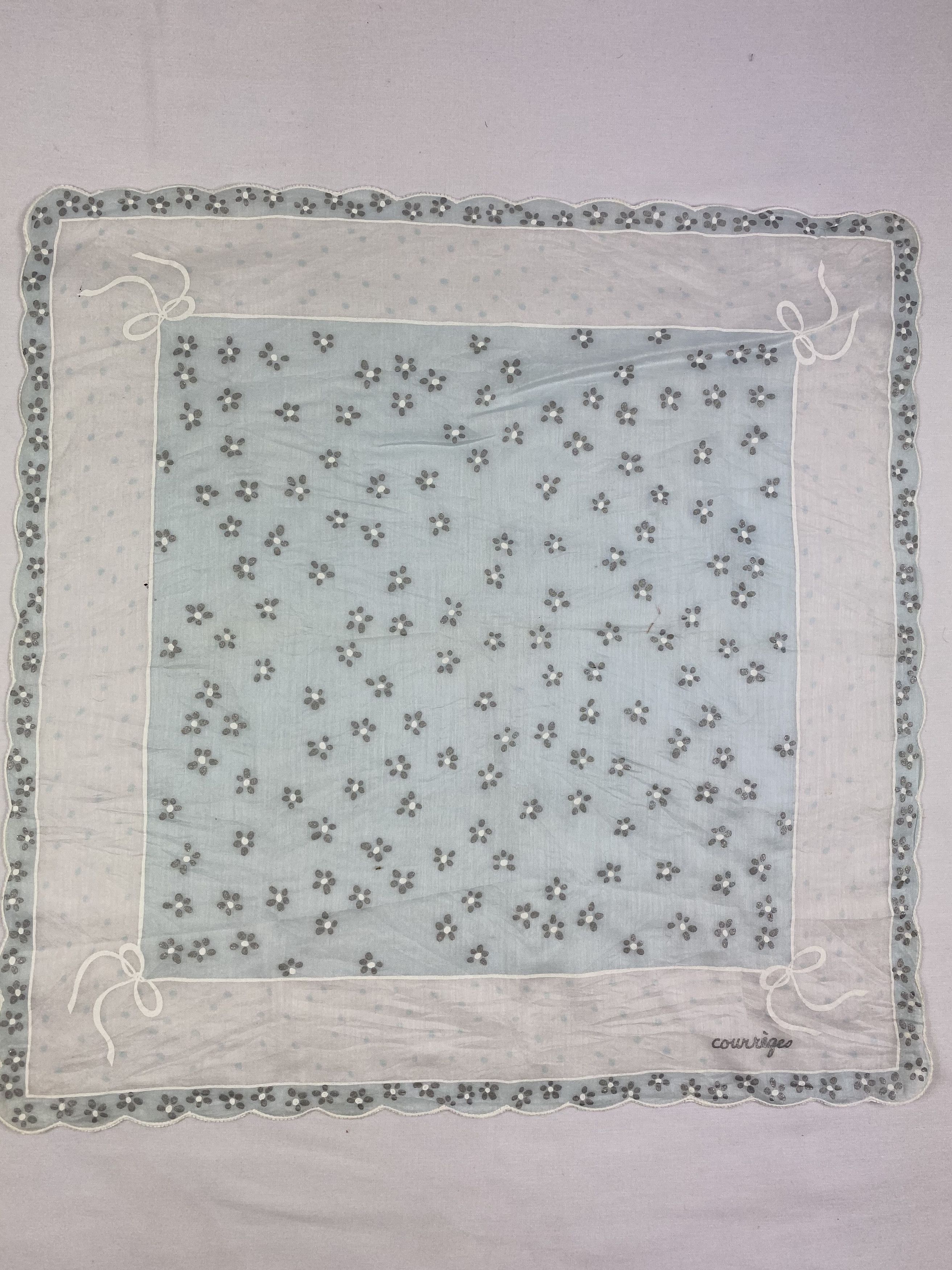 Courreges × Vintage Courreges Handkerchief / Bandana / Neckerchief Size ONE SIZE - 3 Thumbnail