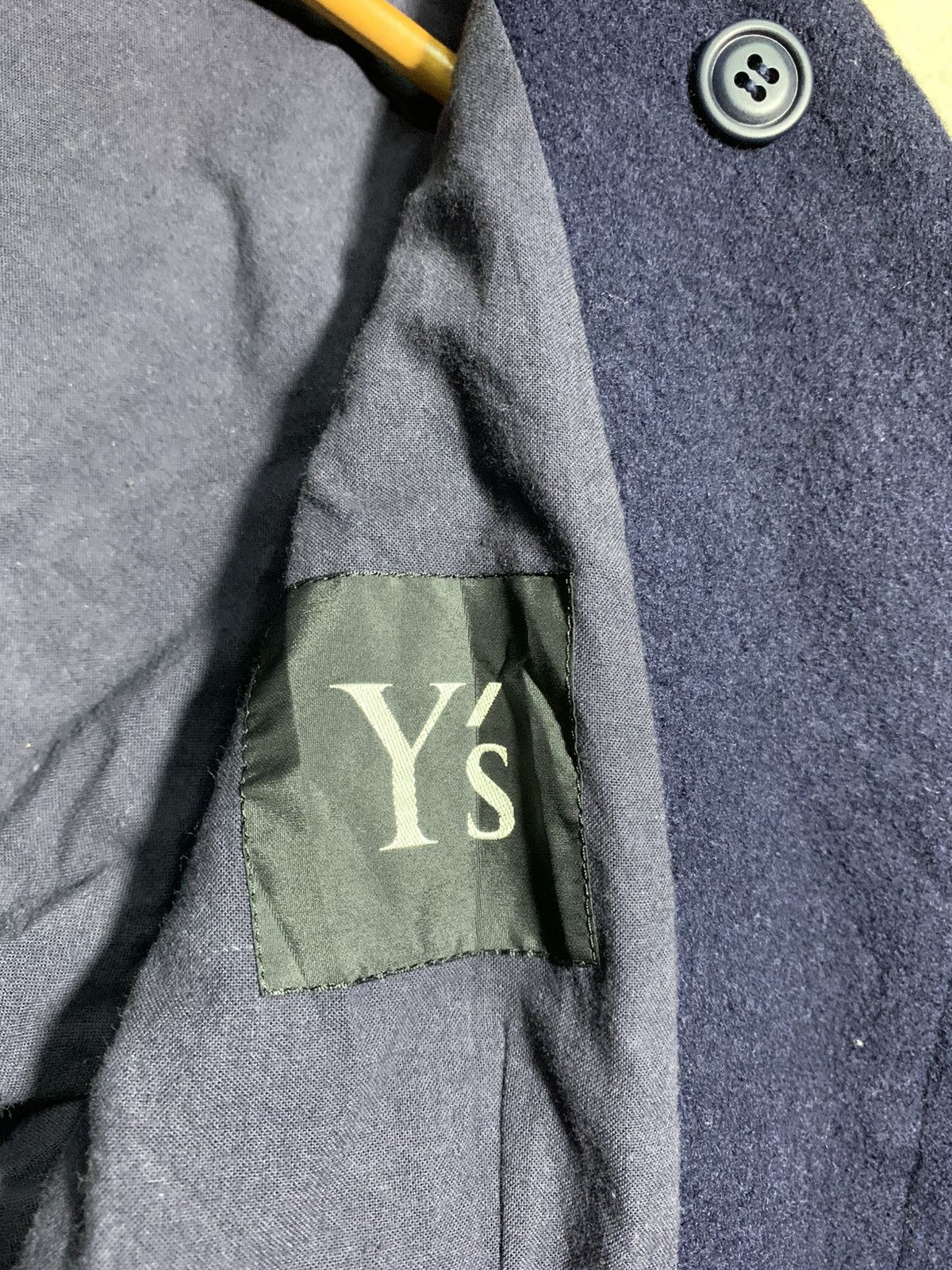 Y's × Yohji Yamamoto 🔥Y’s YOHJI YAMAMOTO WOOL DOUBLE BREAST JACKETS Size US M / EU 48-50 / 2 - 8 Thumbnail