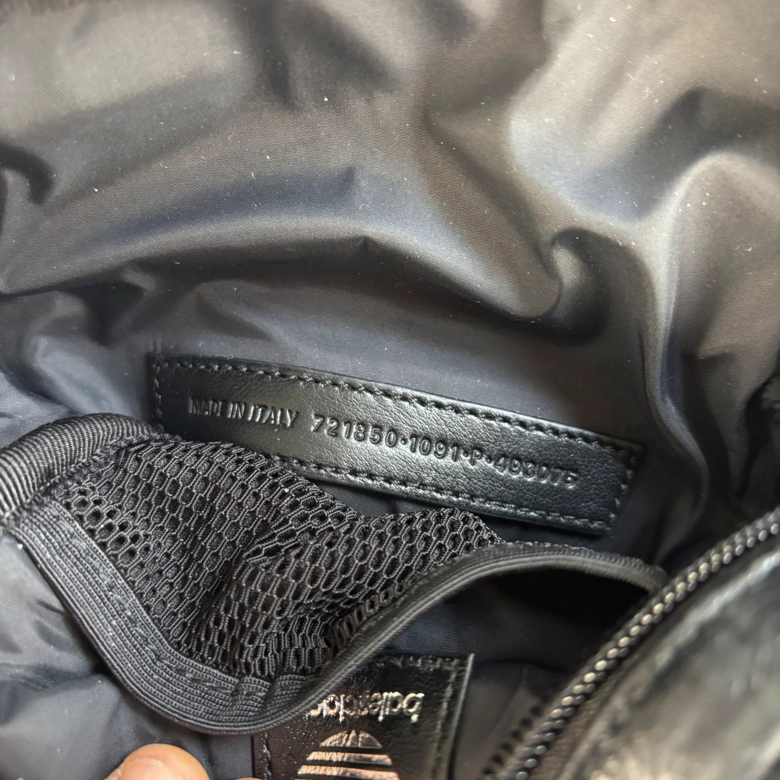 Adidas × Balenciaga Balenciaga x adidas leather bum side bag Size ONE SIZE - 6 Thumbnail