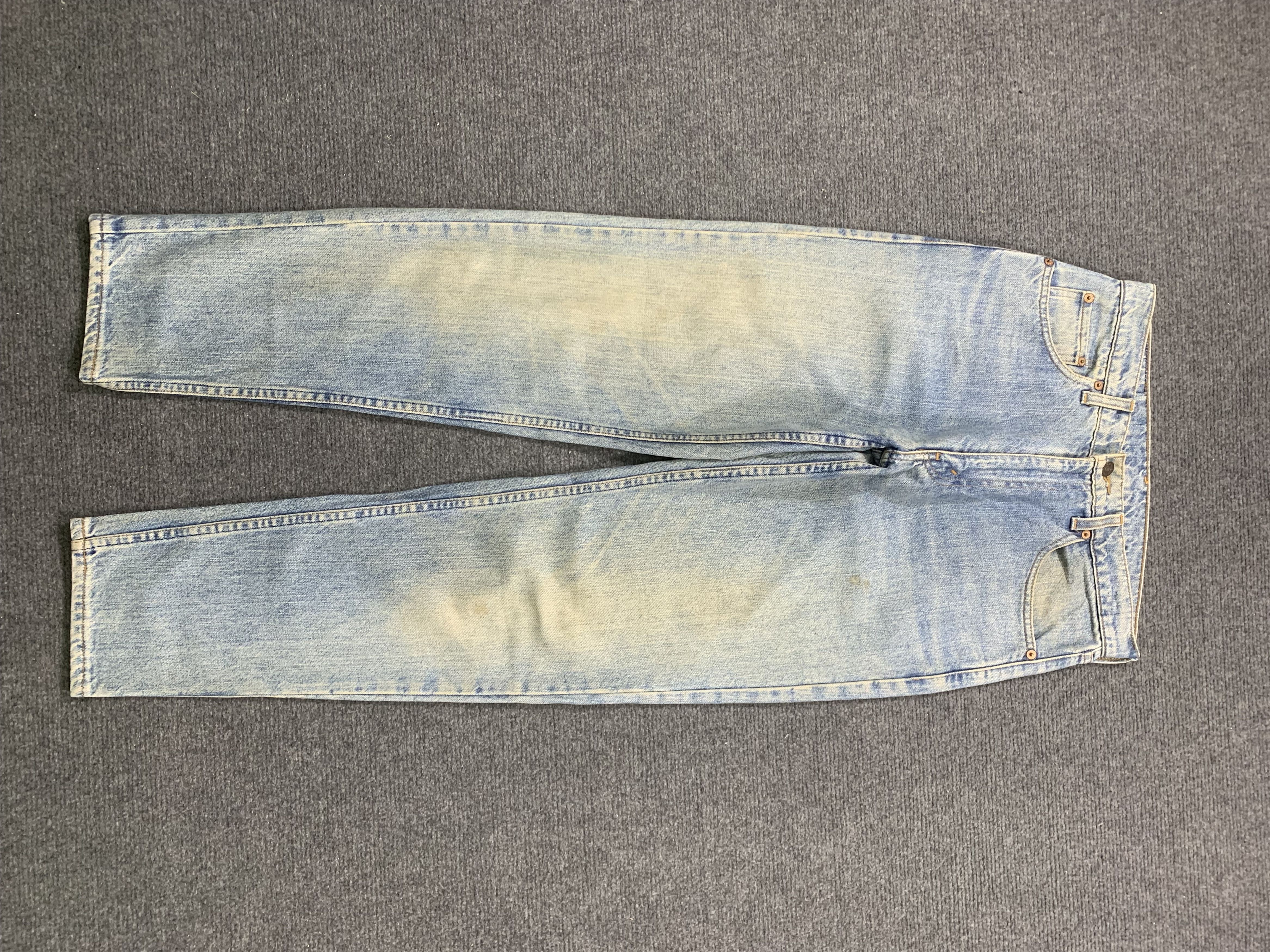 image of 90's Levis 603 Faded Blue Jeans in Blue Denim, Men's (Size 29)