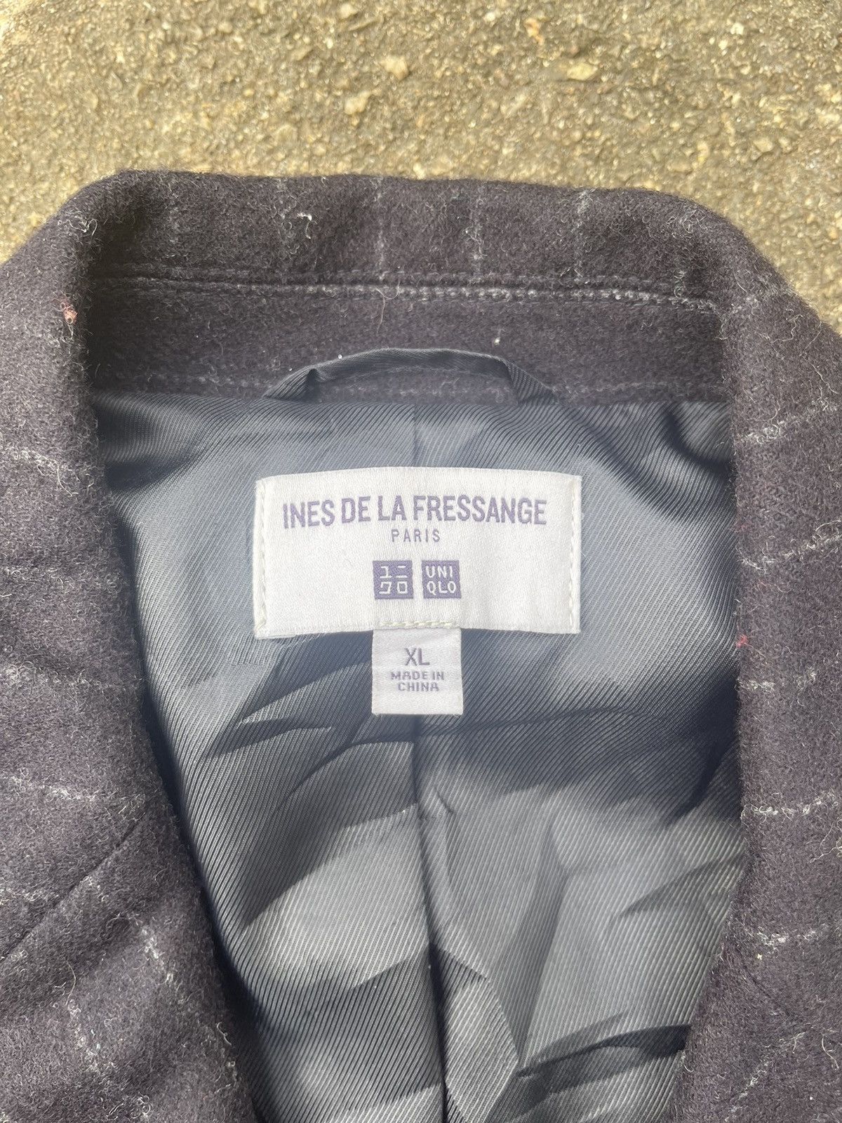 Uniqlo Ines de la Fressange x Uniqlo Pinstripe Coat - XL Size XL / US 12-14 / IT 48-50 - 12 Thumbnail