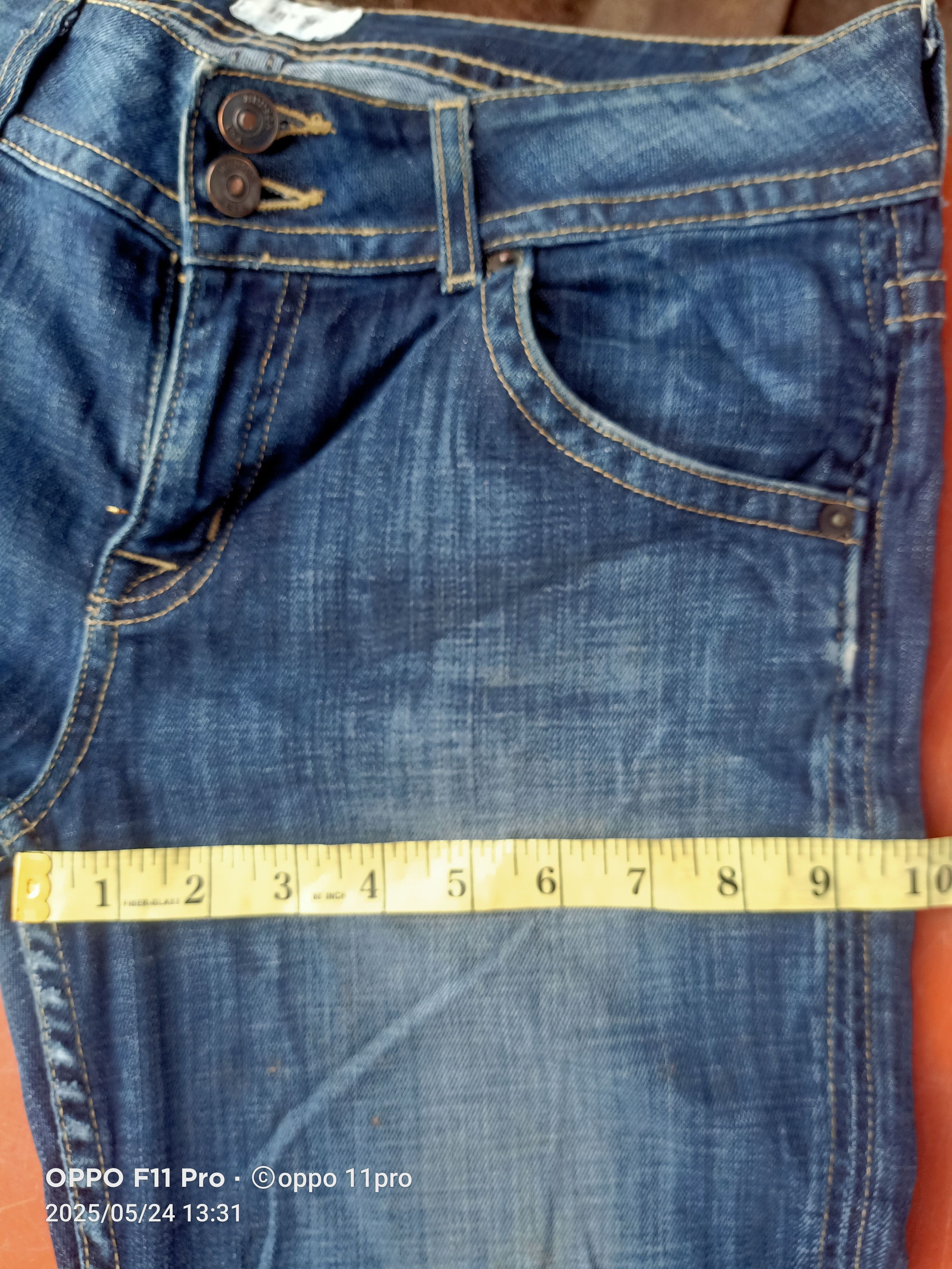 If Six Was Nine × Le Grande Bleu (L.G.B.) Hudson Flare Denim Men Denim Size US 32 / EU 48 - 14 Thumbnail