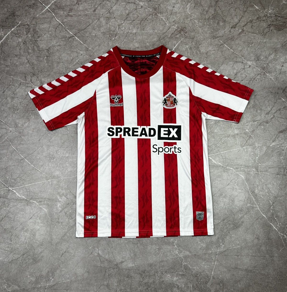 Hummel × Vintage Sunderland 2024 2025 home football shirt jersey Hummel Size US M / EU 48-50 / 2 - 1 Thumbnail