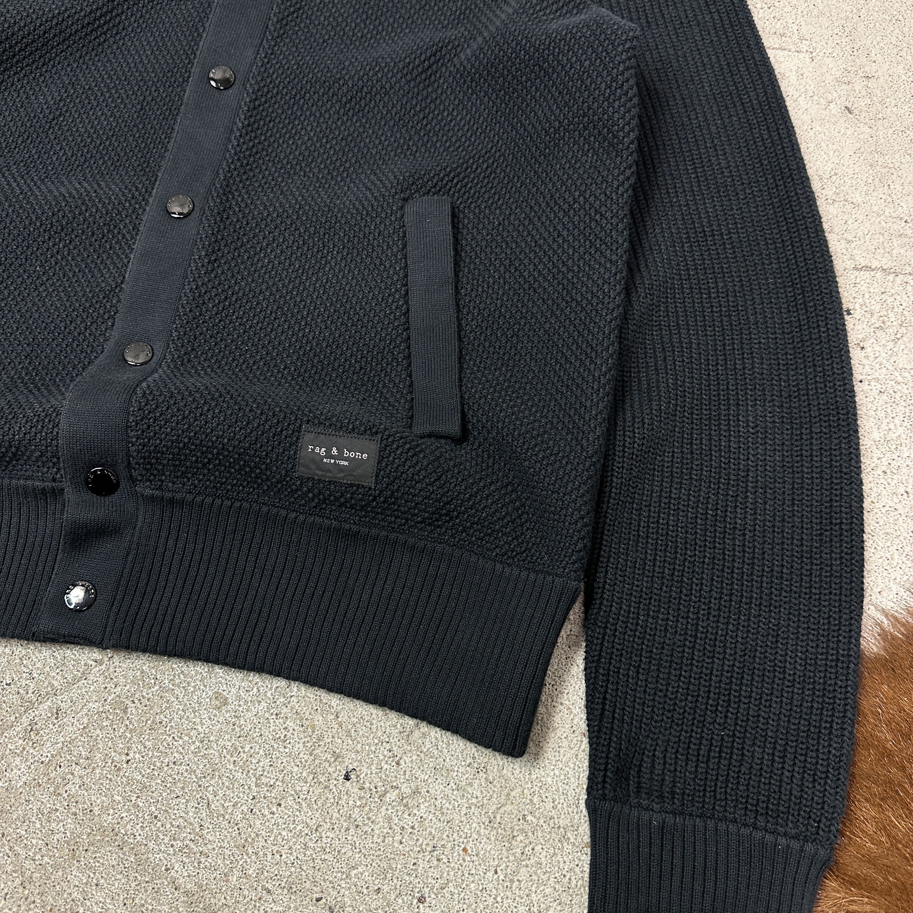 Rag & Bone Vintage Streetwear Rag & Bone Buttoned Cardigan Y2K Size US S / EU 44-46 / 1 - 4 Thumbnail