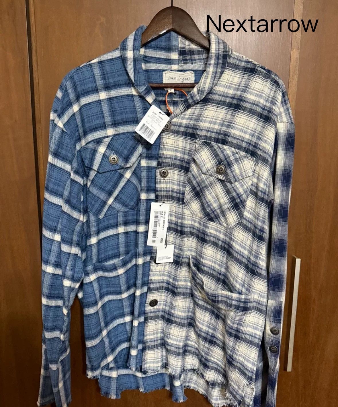 Greg Lauren Shirt GL High Street Damaged Shirt