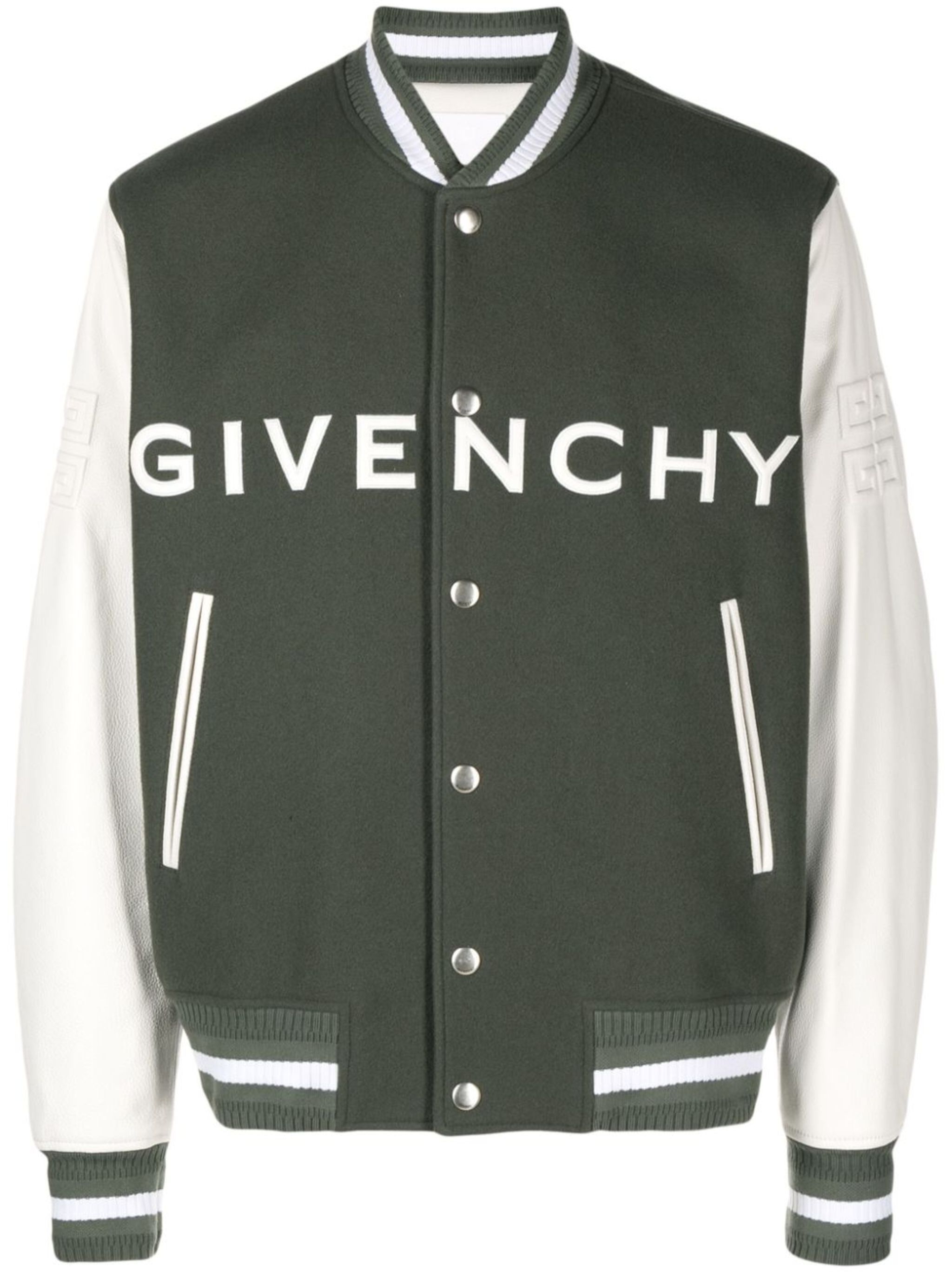 Givenchy o1srvl11e1124 Jacket in Olive Size US M / EU 48-50 / 2 - 1 Thumbnail