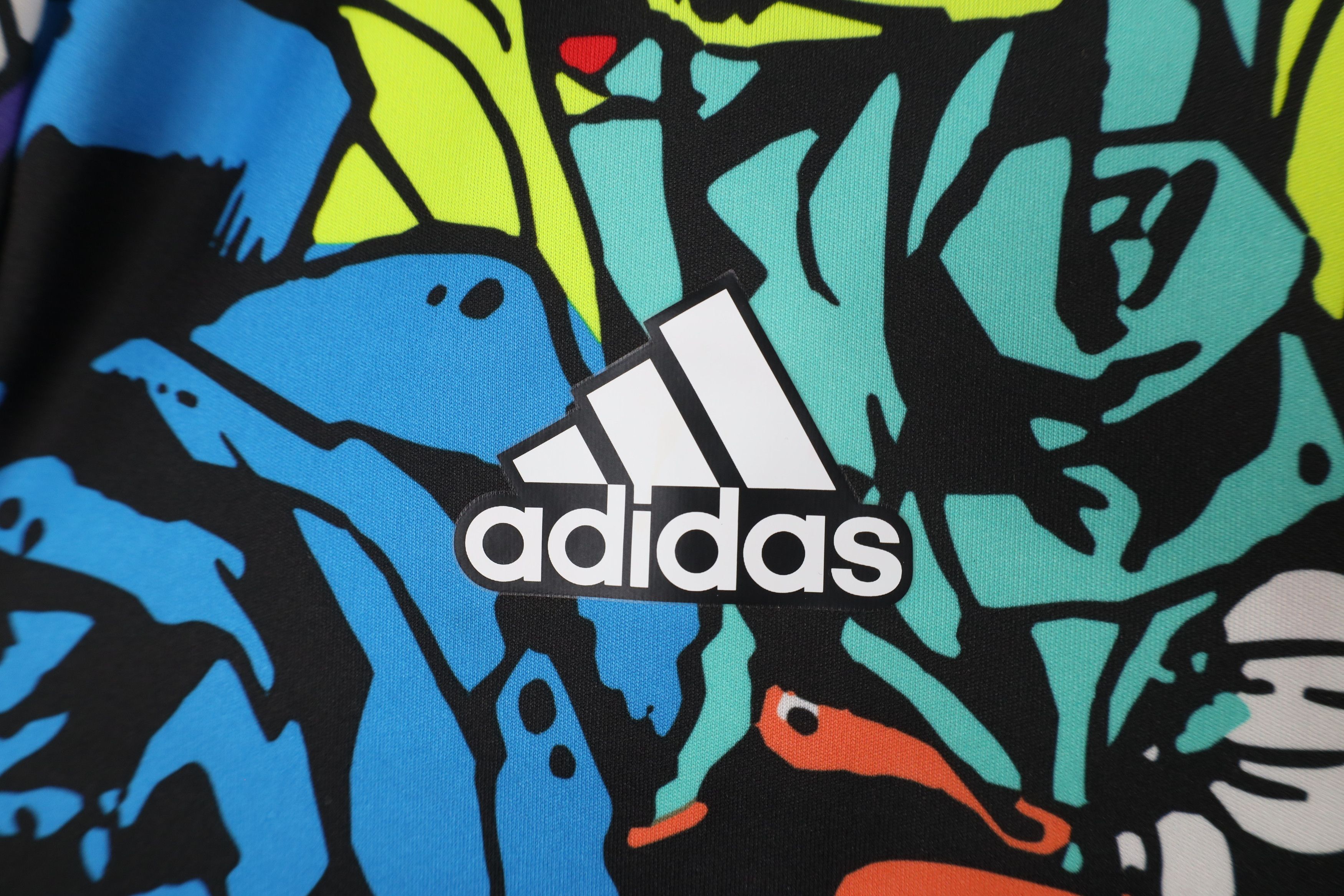 Adidas × Vintage Adidas Mens Flower Floral LA Galaxy Soccer Jersey Futbol Size US L / EU 52-54 / 3 - 8 Thumbnail