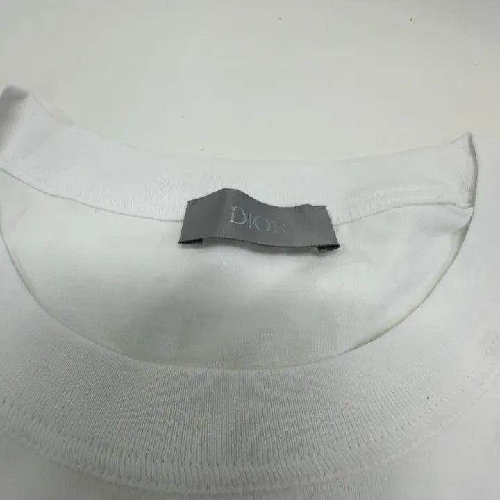 Dior Dior Atelier White Letter Print T-Shirt 0079-2507