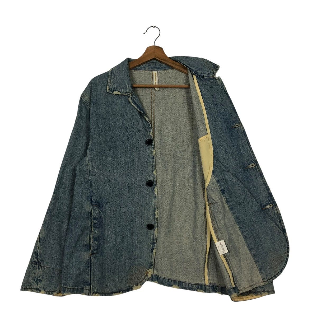 Japanese Brand 🔥VINTAGE CHORE DENIM JACKET NEVER SEEN THING ISSEY MIYAKE Size US M / EU 48-50 / 2 - 13 Thumbnail