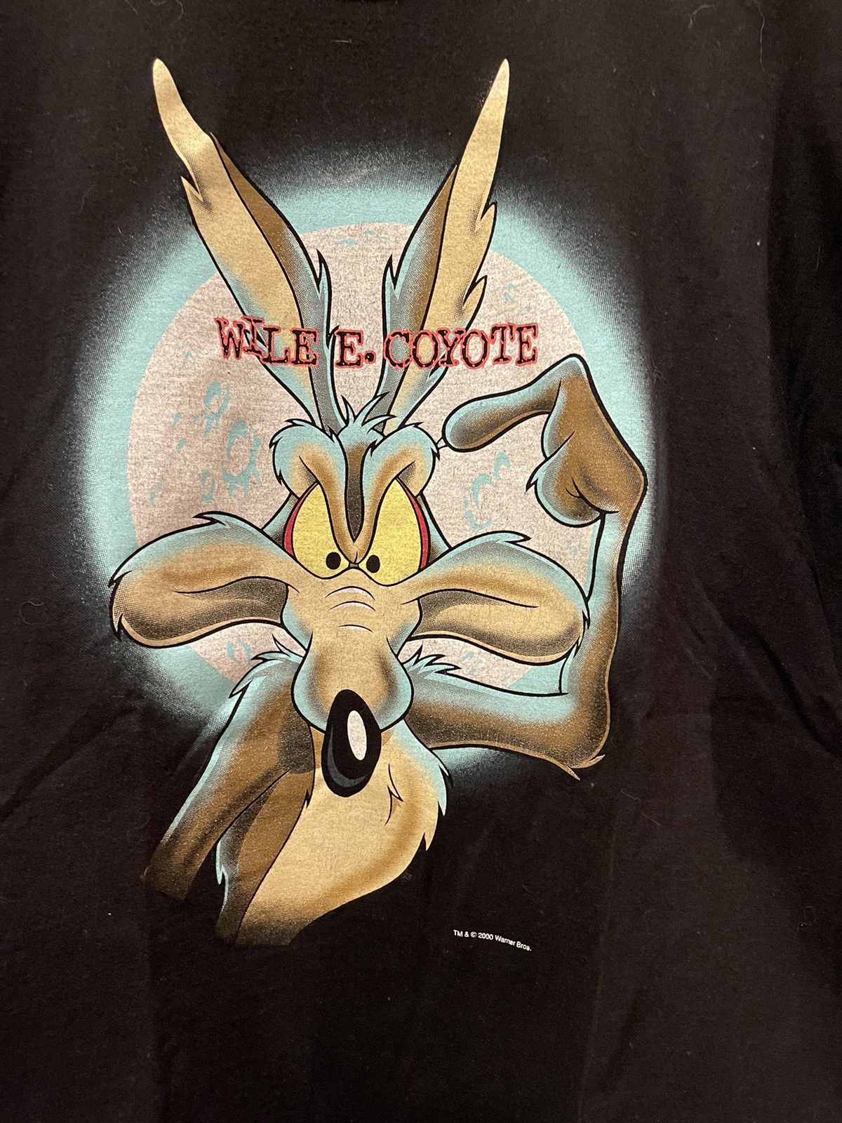 Cartoon Network × Vintage × Warner Bros Vintage 2000 Wile E. Coyote Cartoon T-shirt Size US L / EU 52-54 / 3 - 2 Thumbnail