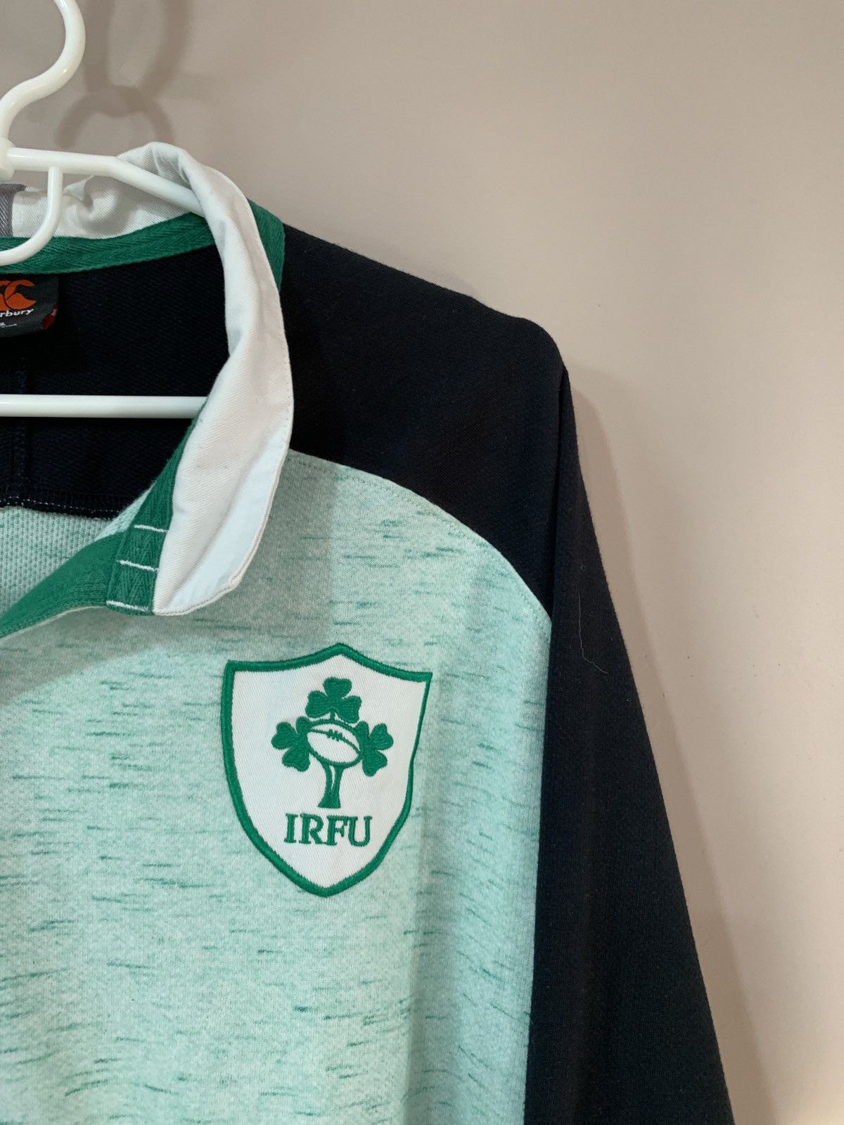 Canterbury of New Zealand Ireland 2018 Away Rugby Union Long Sleeve Shirt Canterbury Size US XXL / EU 58 / 5 - 4 Thumbnail