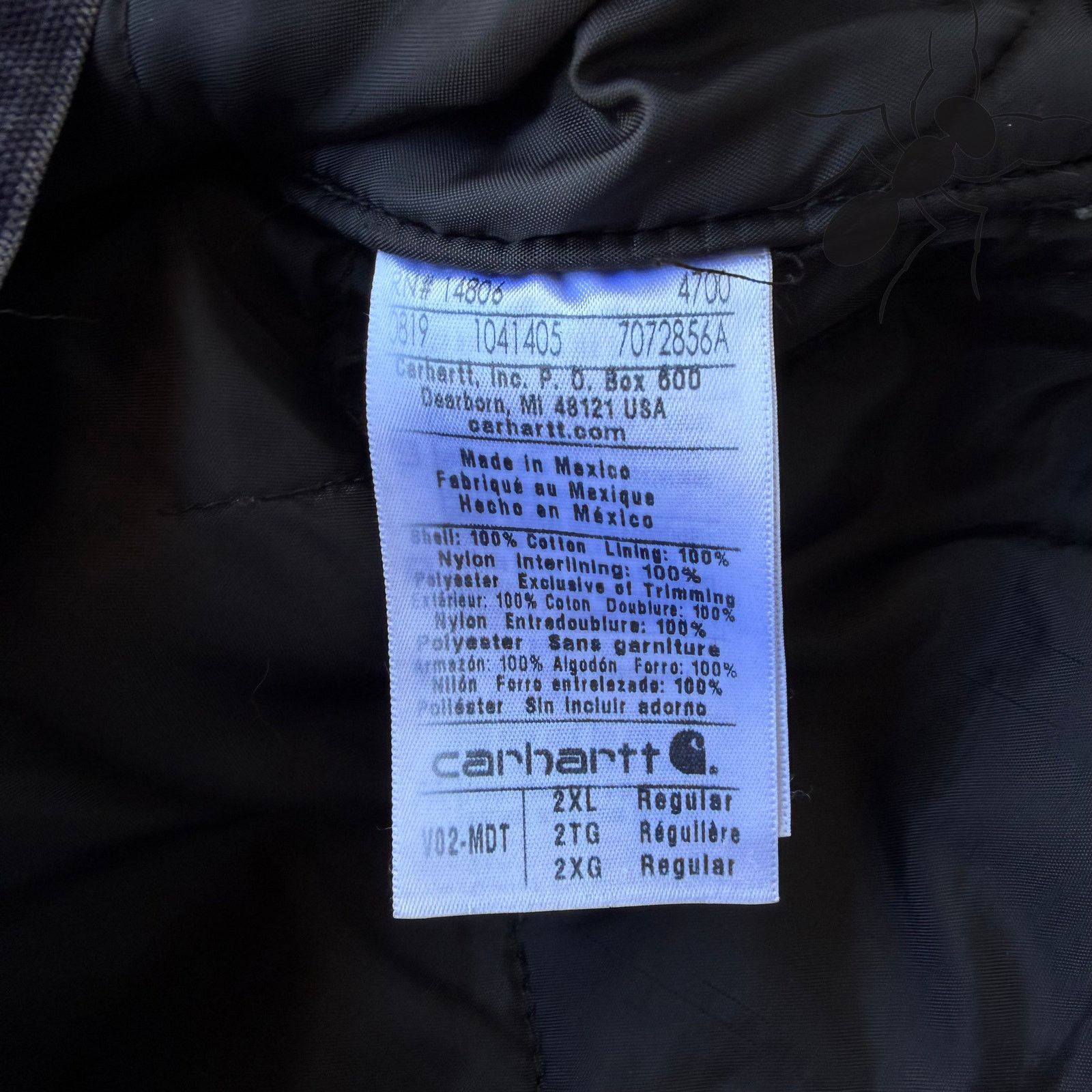 Carhartt × Vintage Carhartt V02 MDT blue work wear vest Size US XXL / EU 58 / 5 - 3 Thumbnail