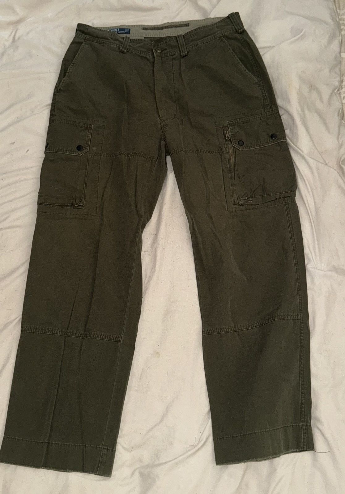 Polo Ralph Lauren × Vintage Vintage Polo Ralph Lauren Multi Pocket Cargo Surplus Pants Size US 36 / EU 52 - 3 Thumbnail