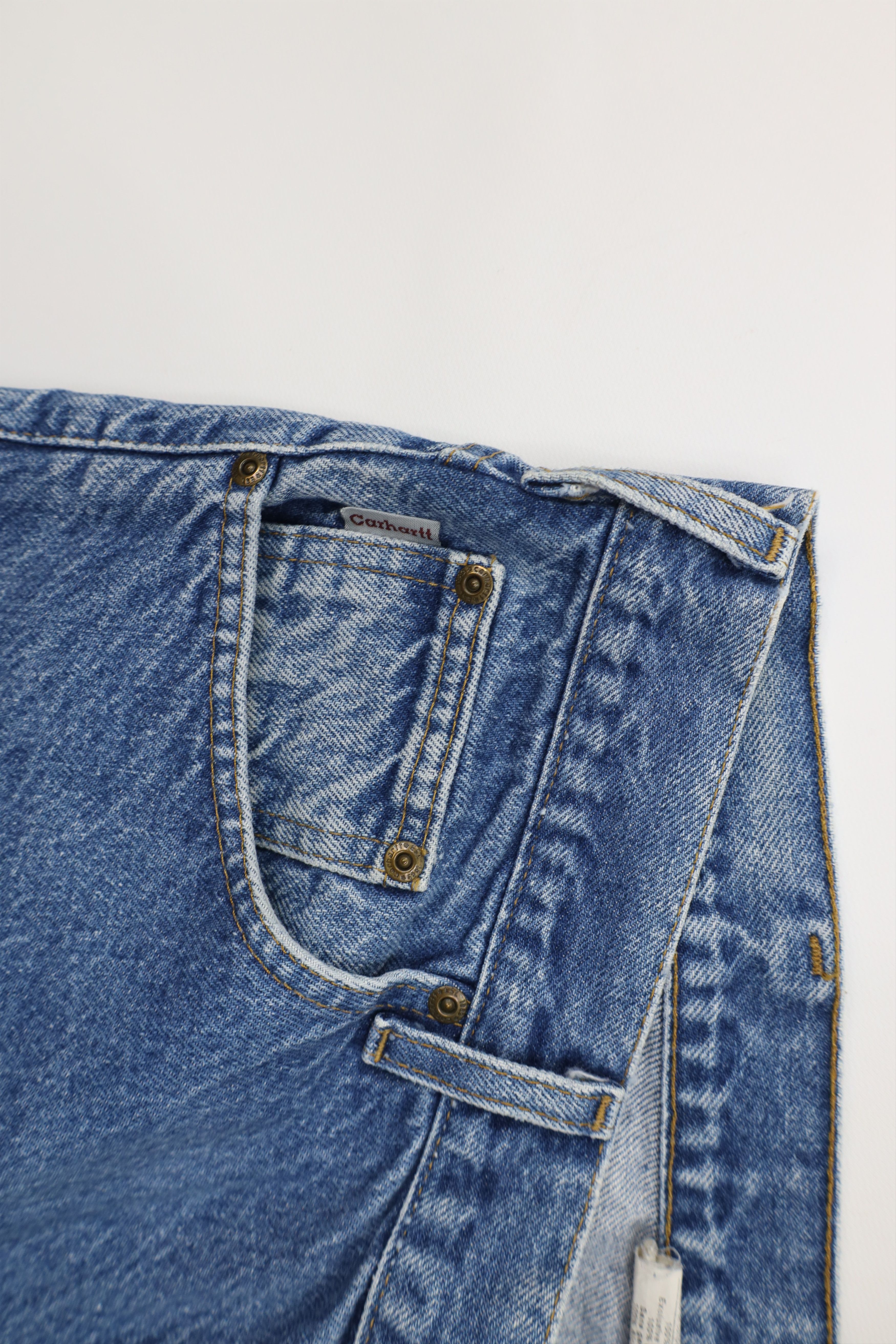 Carhartt Vintage Y2K 2003 Carhartt Straight Leg Denim Jeans Blue Size US 42 / EU 58 - 7 Thumbnail