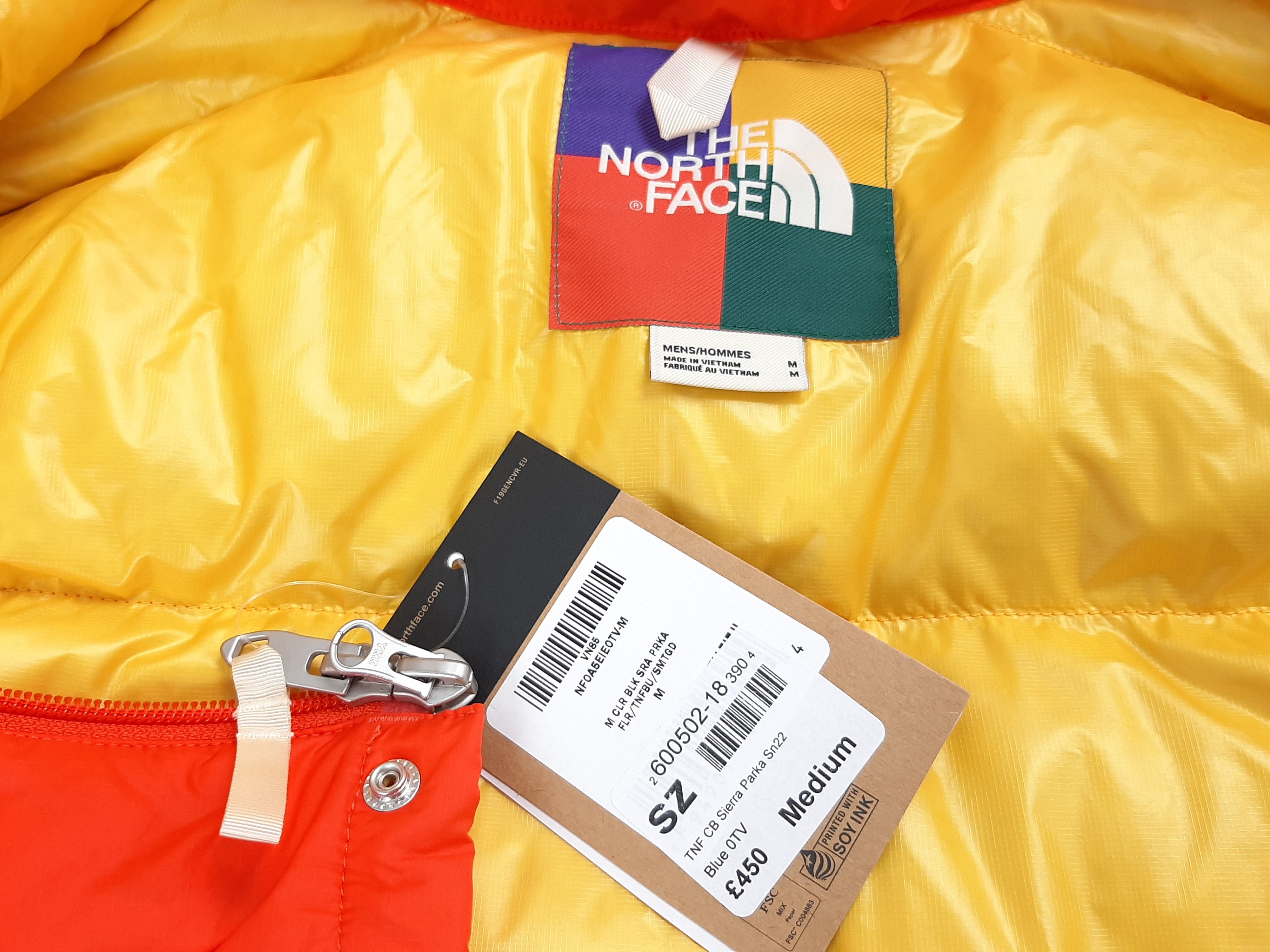 The North Face The North Face Sierra Parka Orange Men's Size M Size US M / EU 48-50 / 2 - 12 Thumbnail