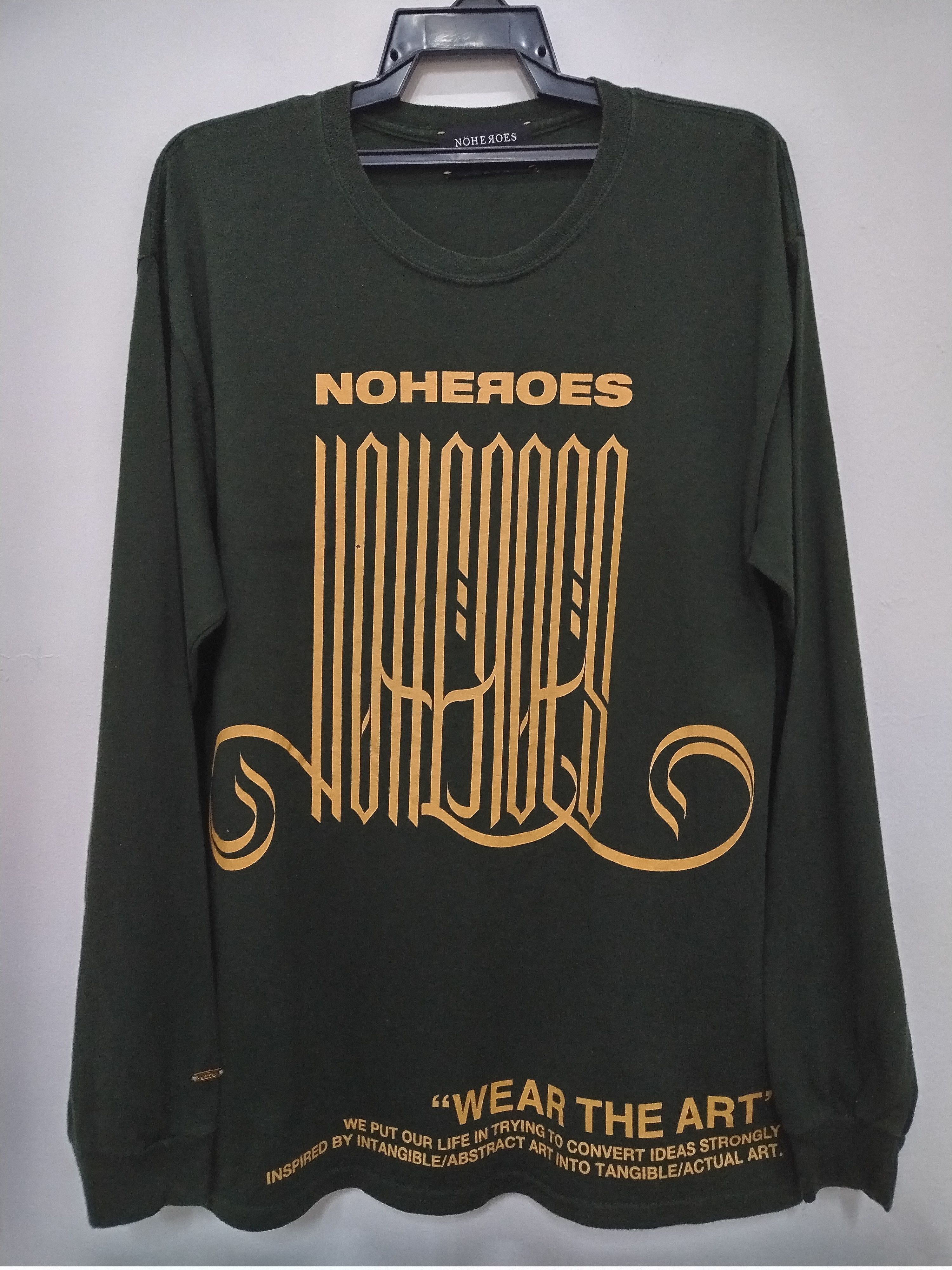 Anime × Art Comes First Awesome big print anime image Noheroes from underground L/S Size US M / EU 48-50 / 2 - 2 Thumbnail
