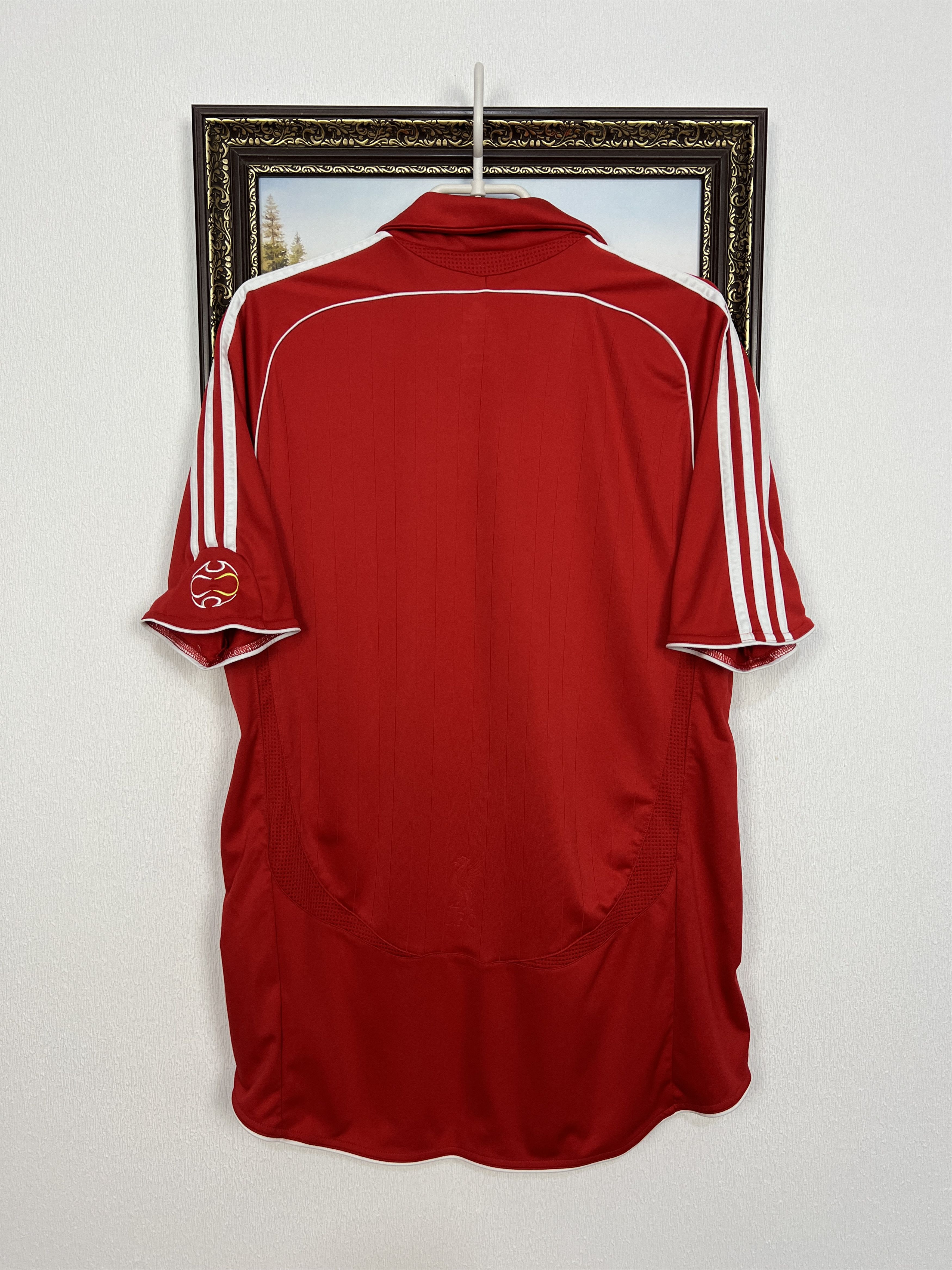 Adidas Liverpool Home football shirt 2006 Soccer Jersey Trikot Rare Size US L / EU 52-54 / 3 - 8 Thumbnail