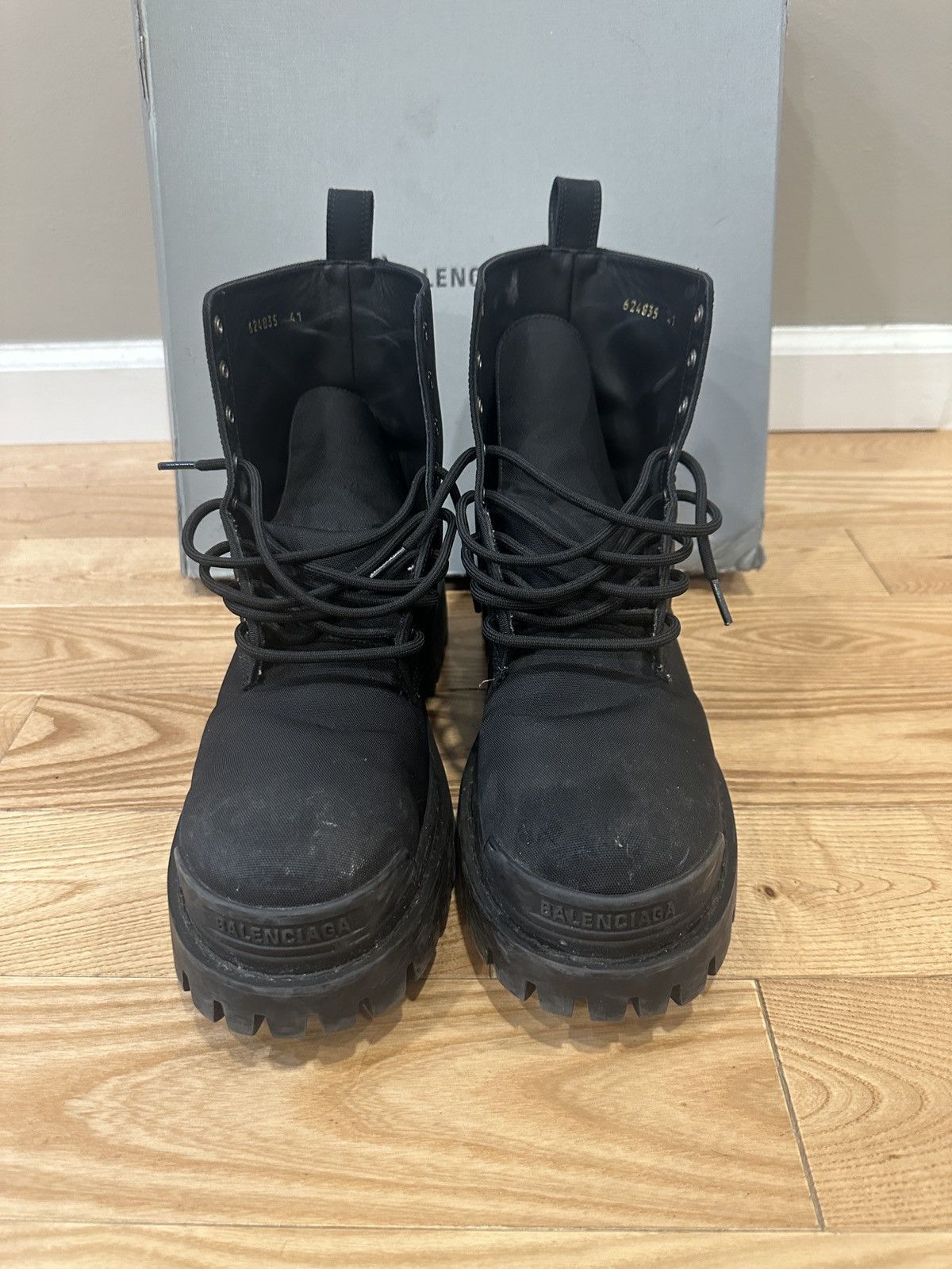 Balenciaga Balenciaga Black Nylon Strike Boot Size US 8 / EU 41 - 4 Thumbnail