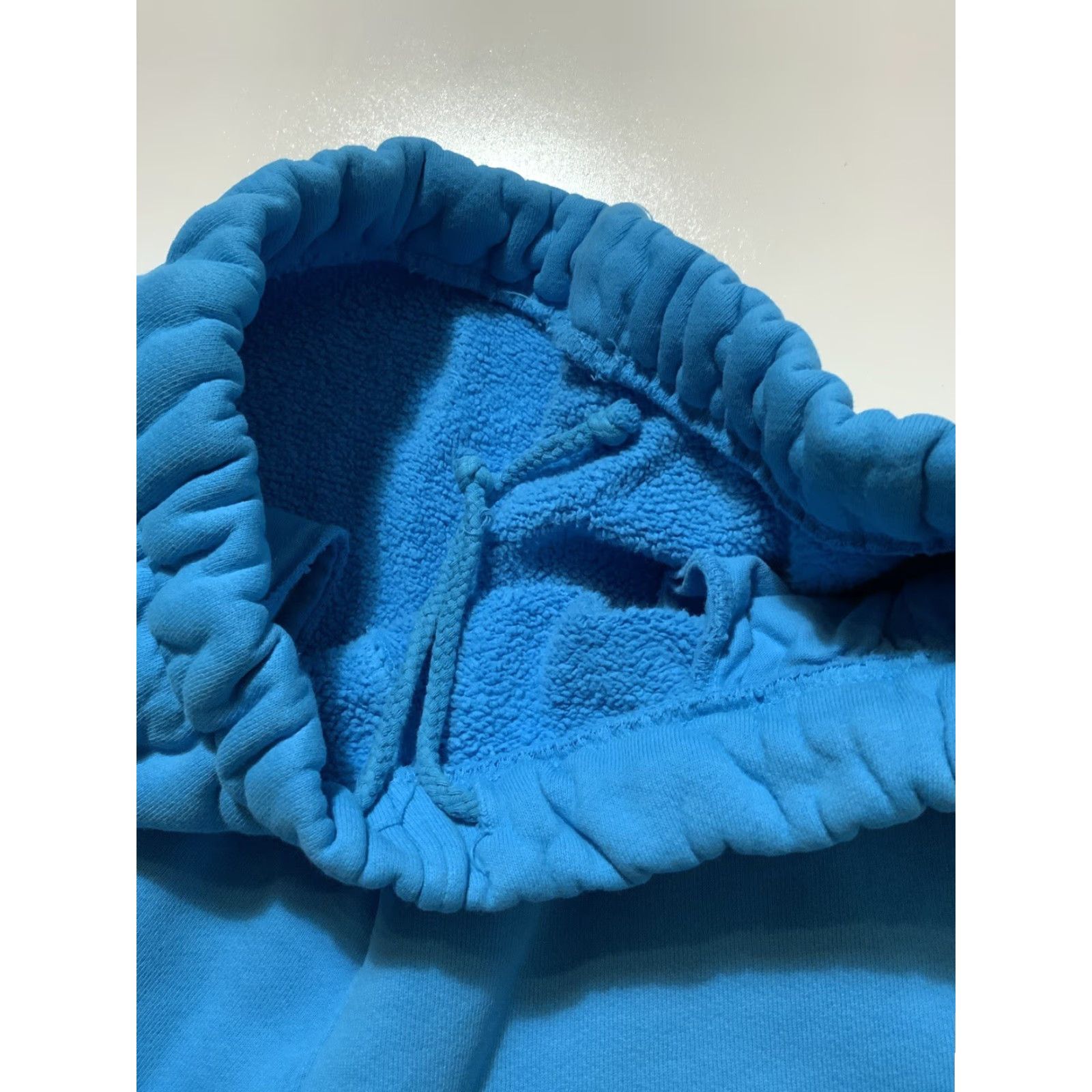 Madhappy Madhappy Sweat Shorts Blue Fleece Blank 7” Inseam Heavyweight Essential Sz S Mens Activewear Drawstring Size US 29 - 6 Thumbnail
