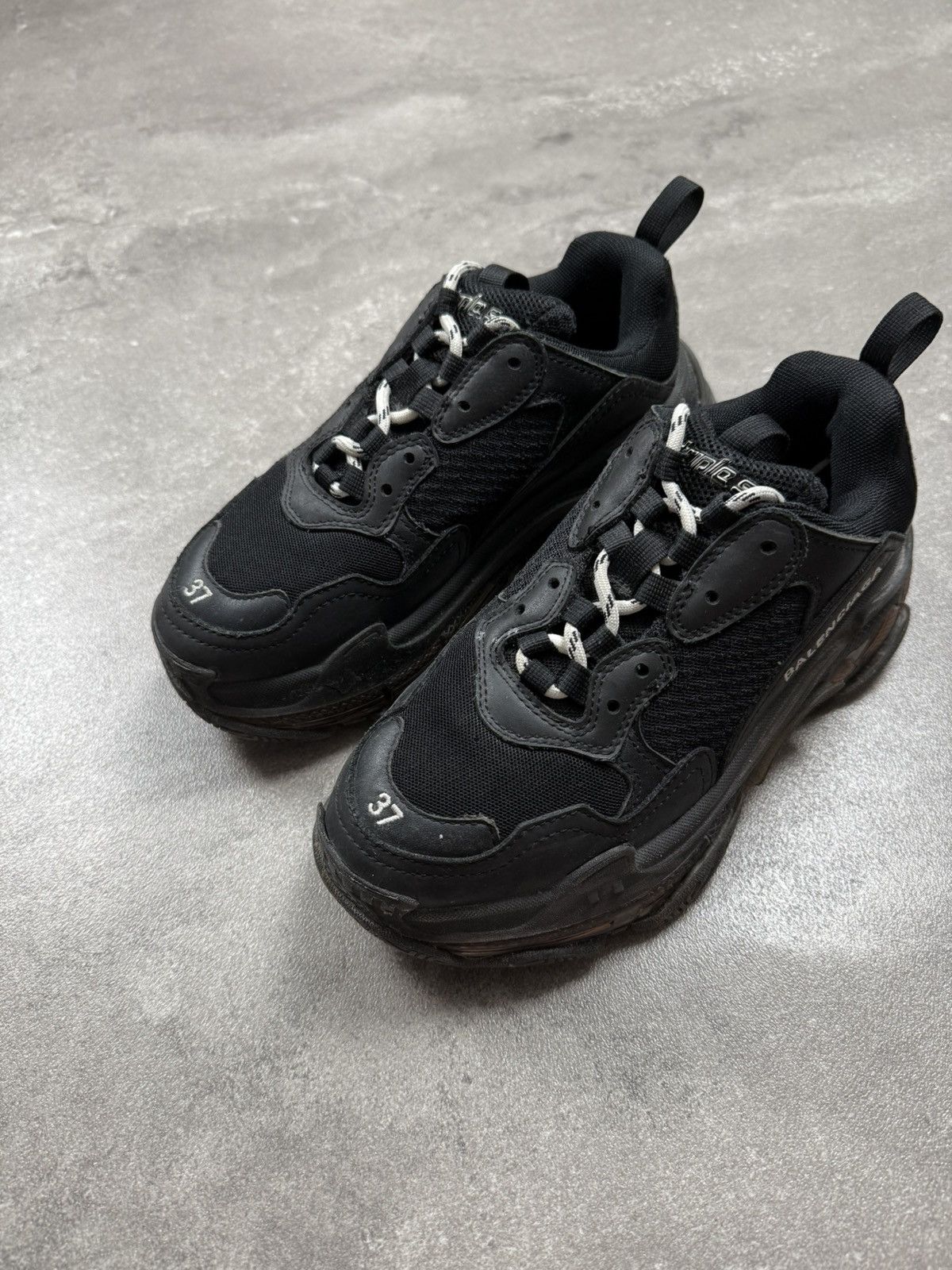 Balenciaga Balenciaga triple S shoes sneakers opium archive 3XL Size US 7 / IT 37 - 3 Thumbnail