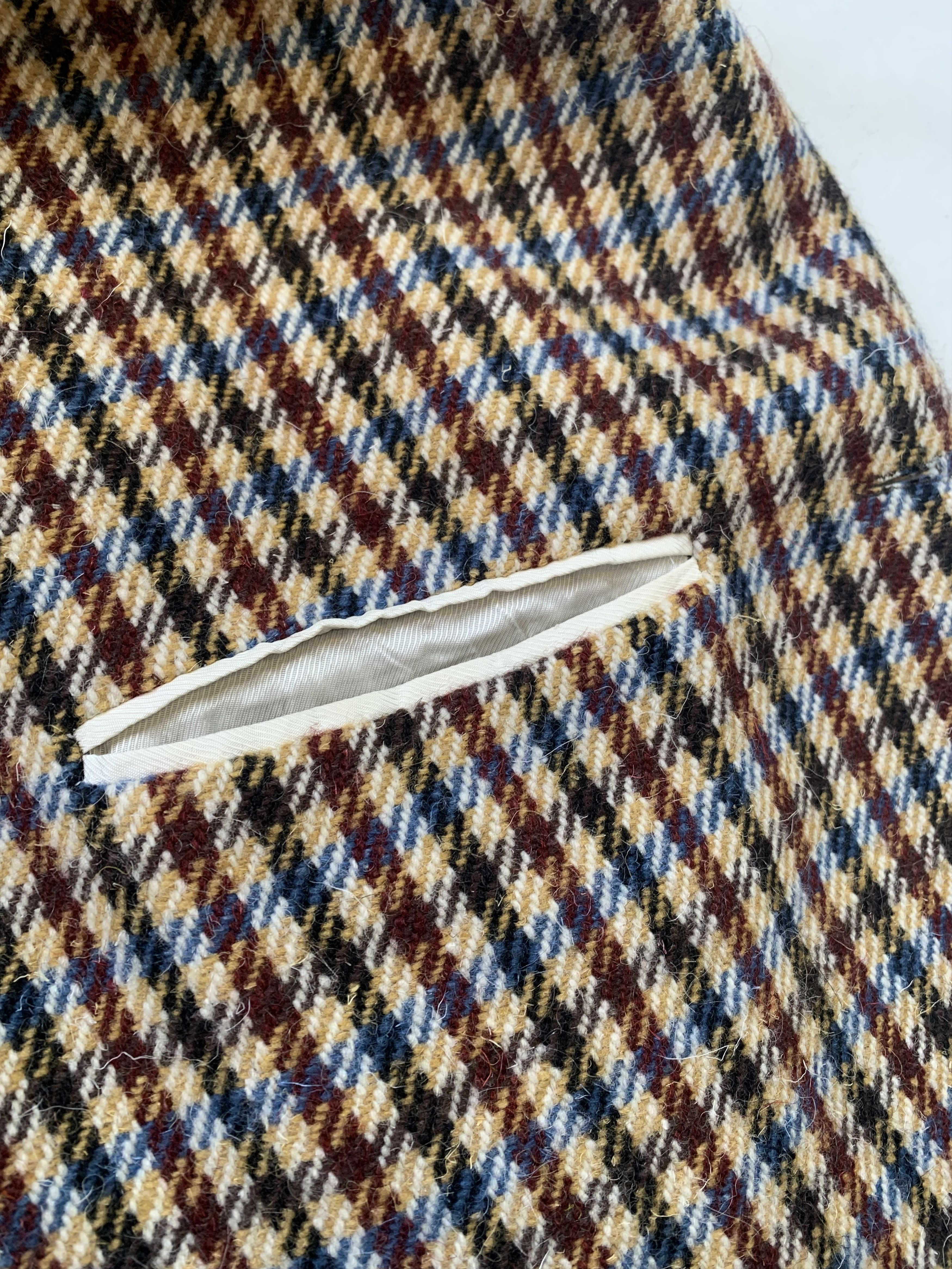 Gucci Gucci Checkered Tiger Embroidered Blazer Size 52R - 11 Thumbnail