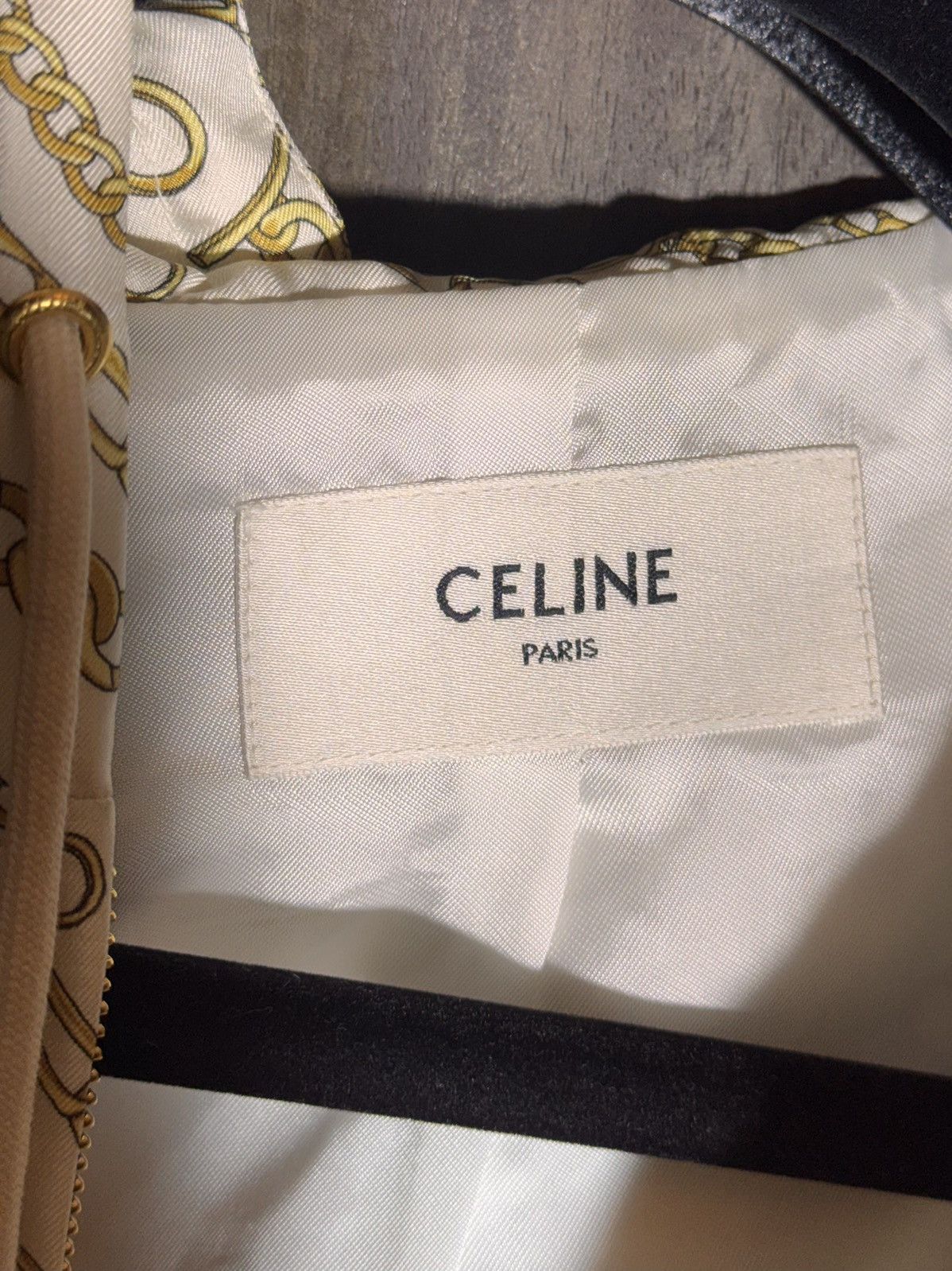 Celine celine hedi slimane runway ss21 silk bomber jacket 38 Size S / US 4 / IT 40 - 2 Thumbnail