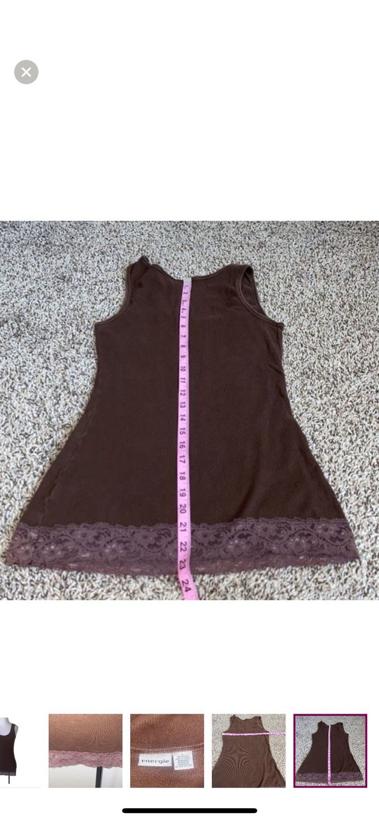 Energie Energie large ribbed tank top Size L / US 10 / IT 46 - 4 Thumbnail