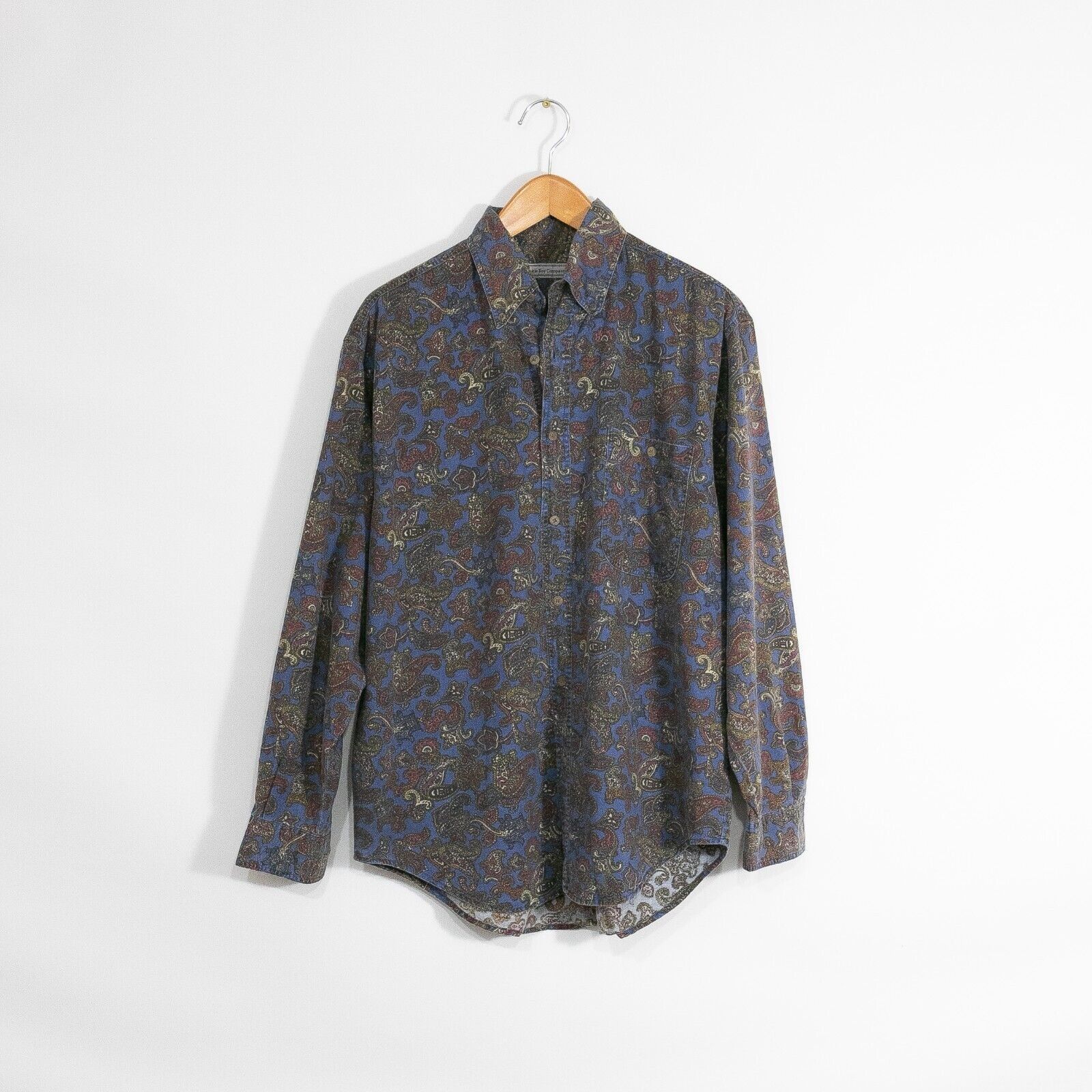 Bugle Boy × Vintage Vintage 90s Bugle Boy Paisley Button Up Shirt Large - Retro Size US L / EU 52-54 / 3 - 1 Thumbnail