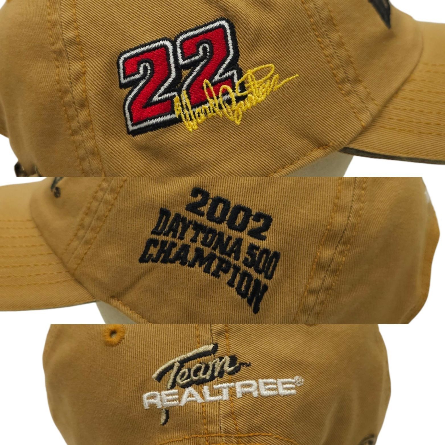 Realtree Team Realtree 2002 Daytona 500 Champion Strapback Cap Size ONE SIZE - 7 Thumbnail