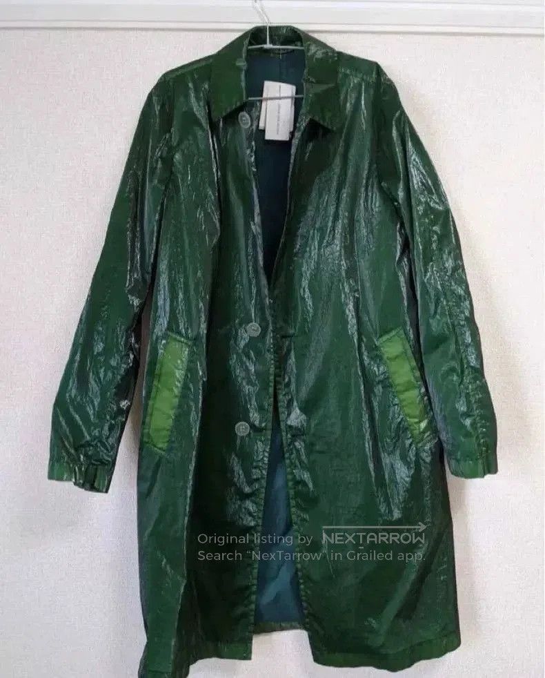 Dries Van Noten Dries Van Noten PU Coated Coat. Size US S / EU 44-46 / 1 - 2 Thumbnail