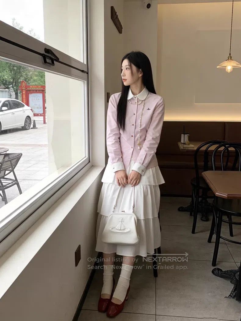 Vivienne Westwood Vivienne Westwood Pink Shirt Size L / US 10 / IT 46 - 1 Thumbnail