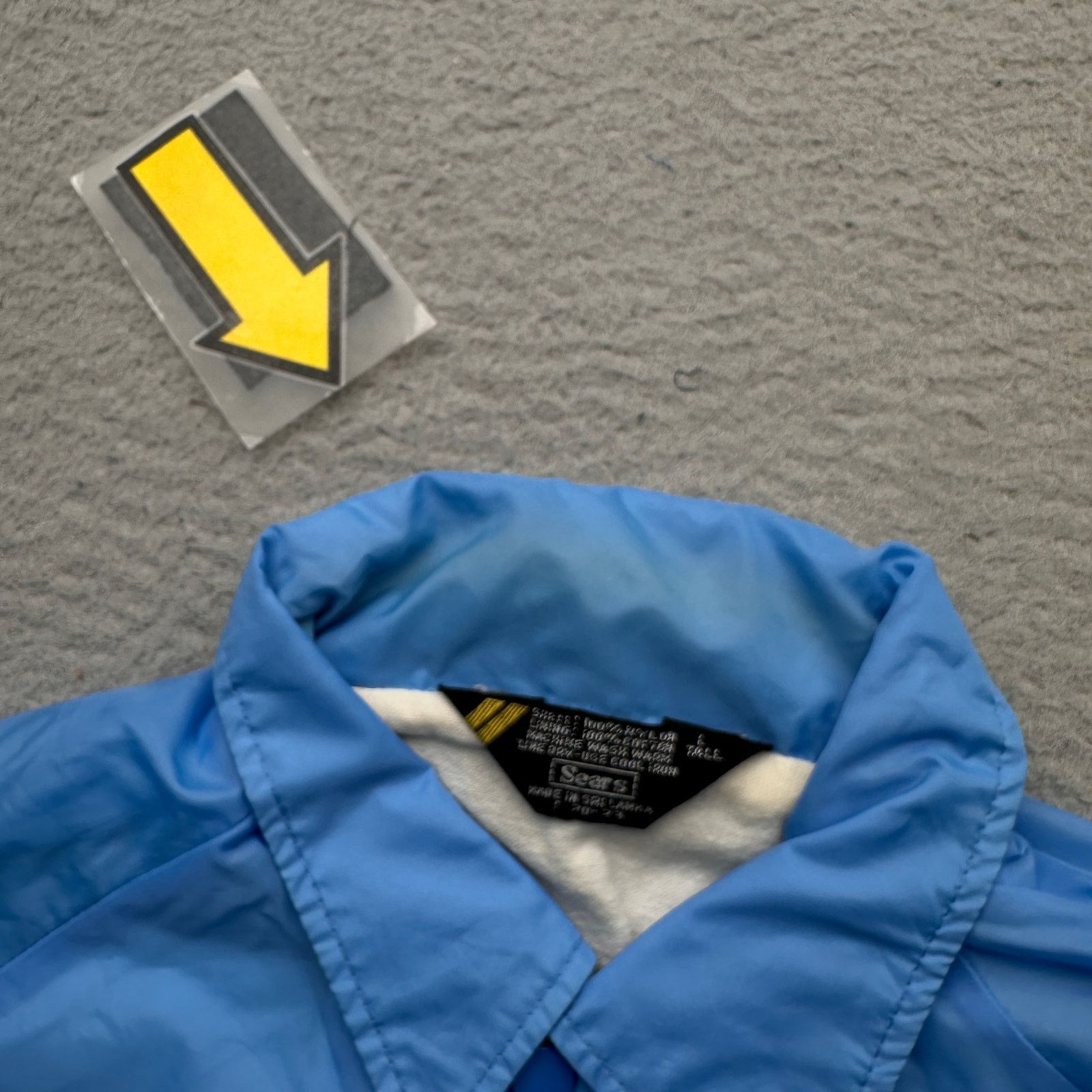 Sears Vintage 70s Sears Coach Snap Button Nylon Jacket Large Tall Size US L / EU 52-54 / 3 - 7 Thumbnail