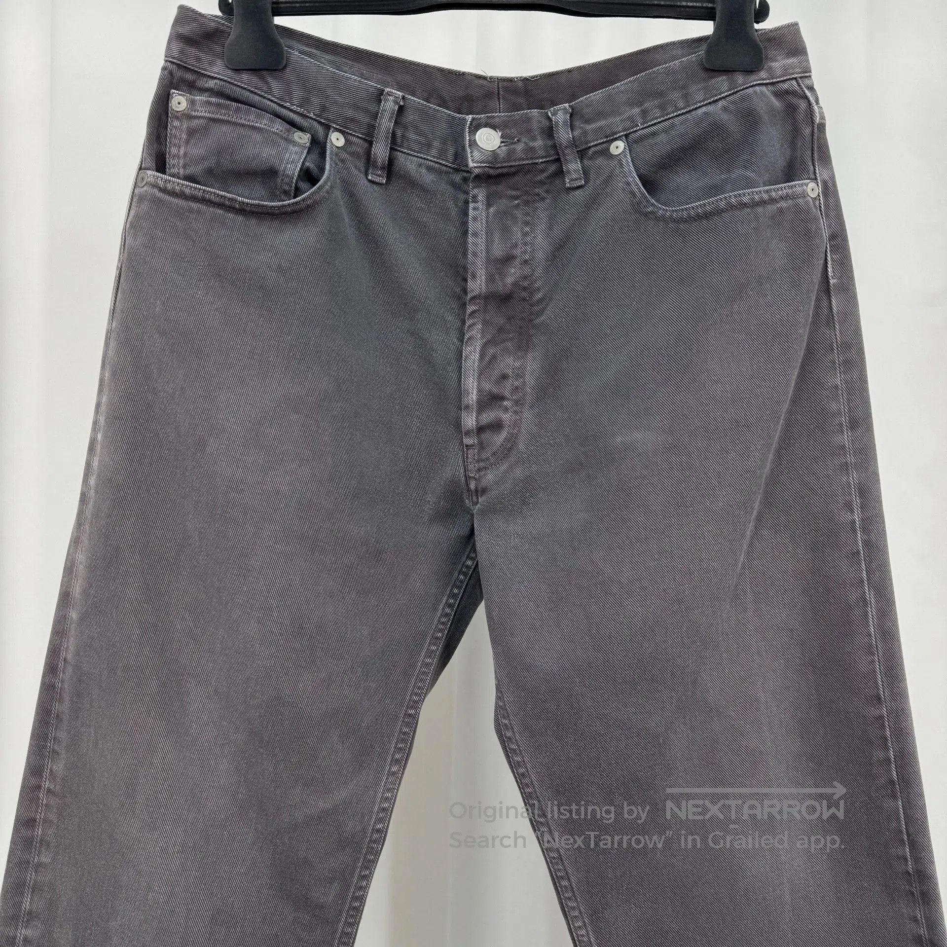 Maison Margiela Maison Margiela Smoky Gray Washed Jeans. Size US 32 / EU 48 - 3 Thumbnail